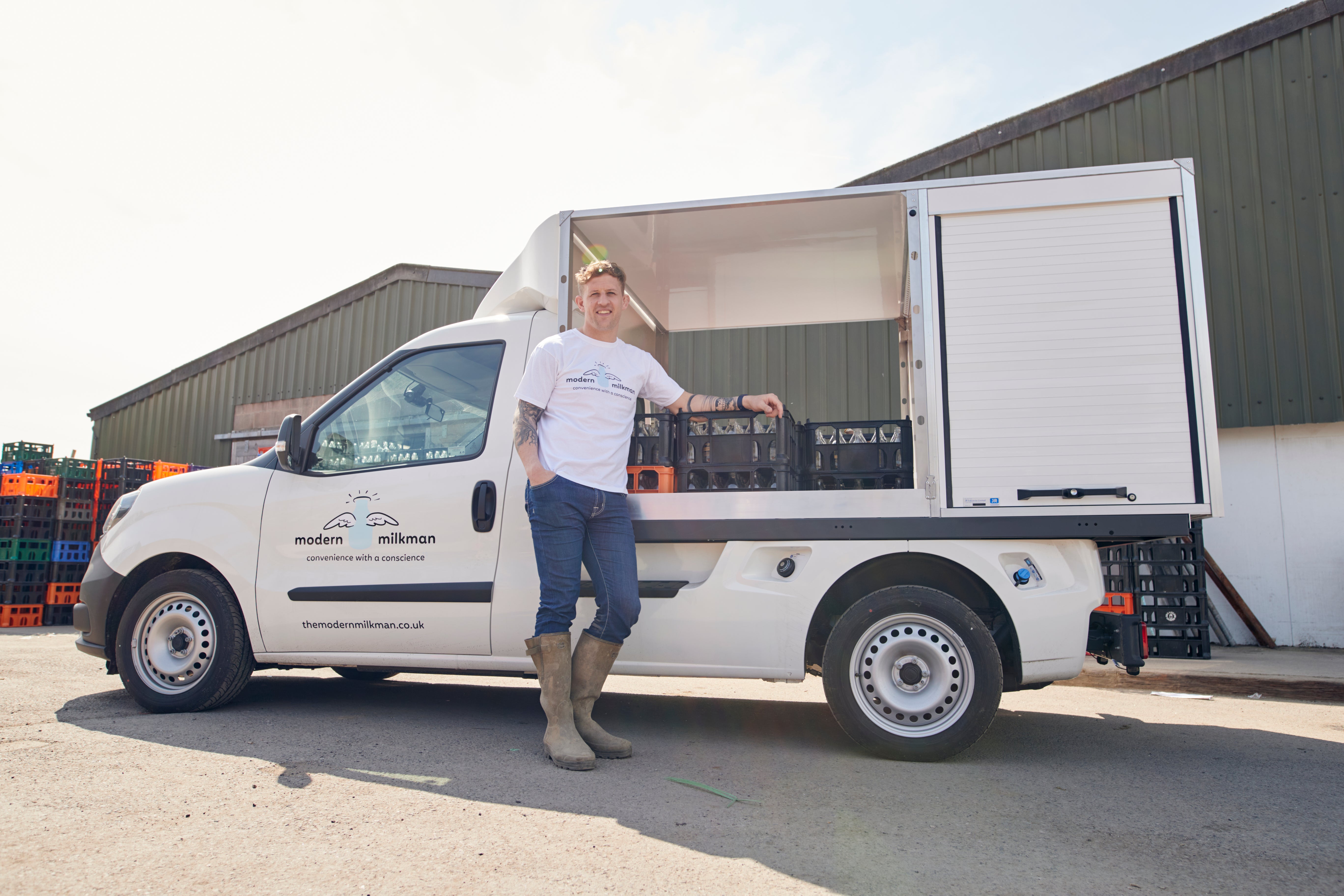 Mine’s a pint: ‘Everything the milk round was, it’s so powerful as a proposition: it’s everything we should be,’ says Simon Mellin