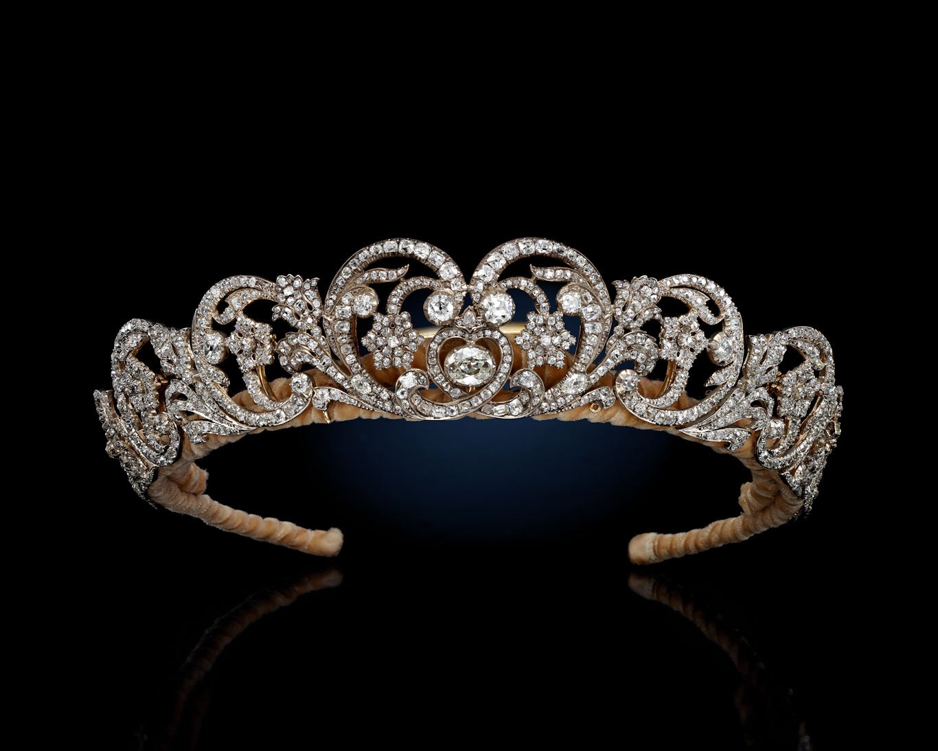 The Spencer Tiara, Garrard, mid-1930s, (Sotheby’s/PA)