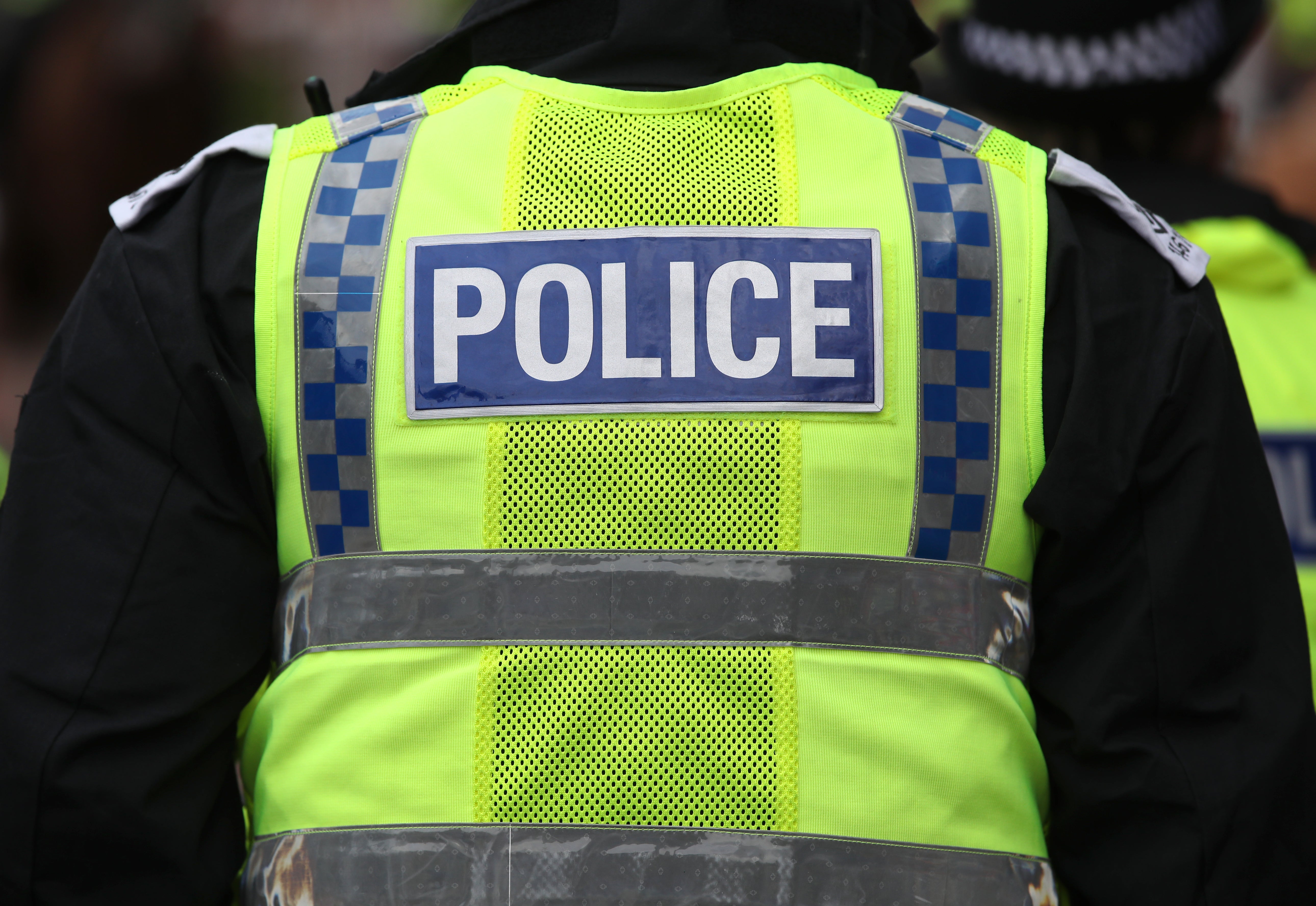 A police officer (Nick Potts/PA)