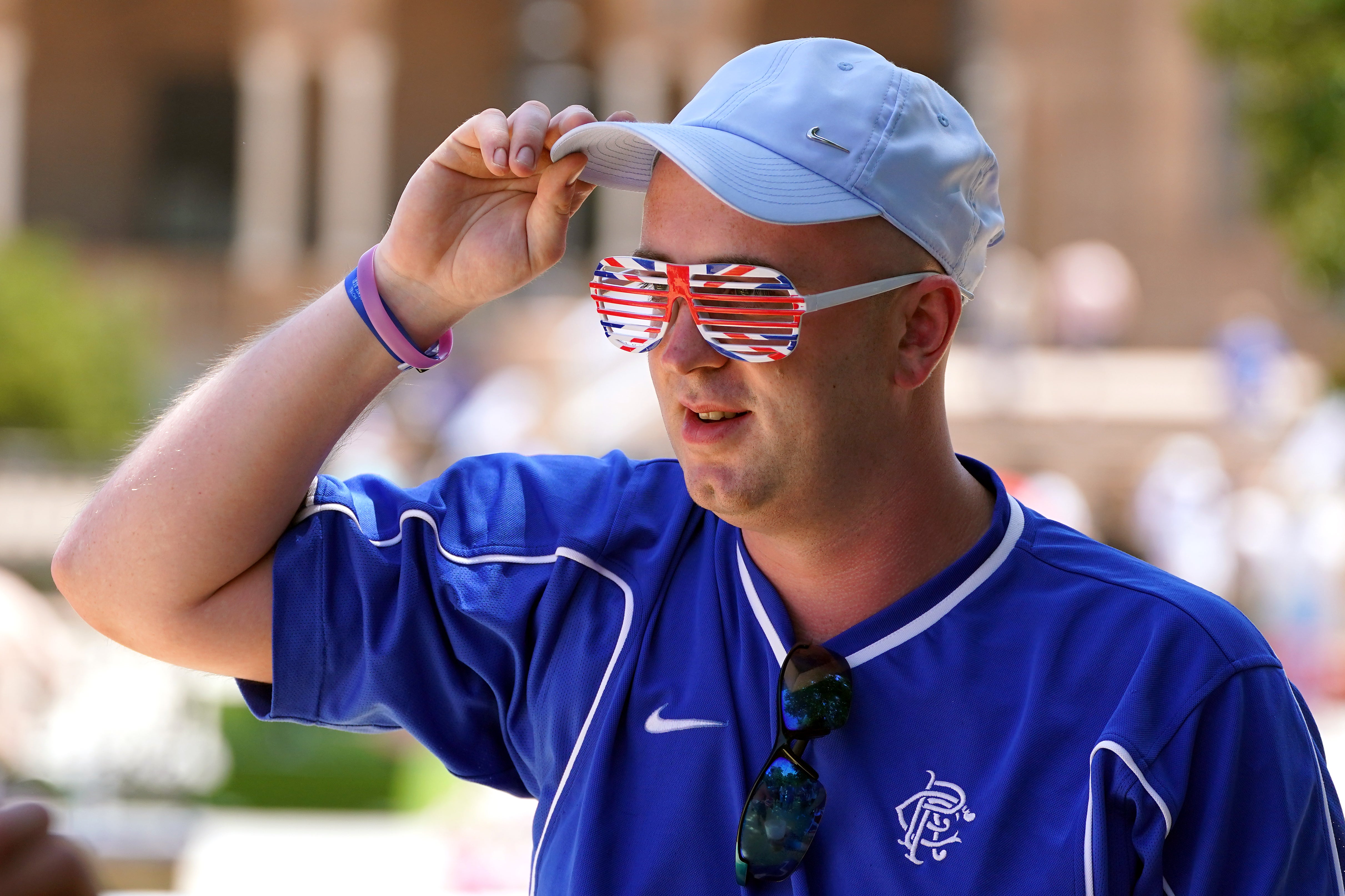 Rangers fans have flocked to Seville ahead of the Europa League final (Andrew Milligan/PA)