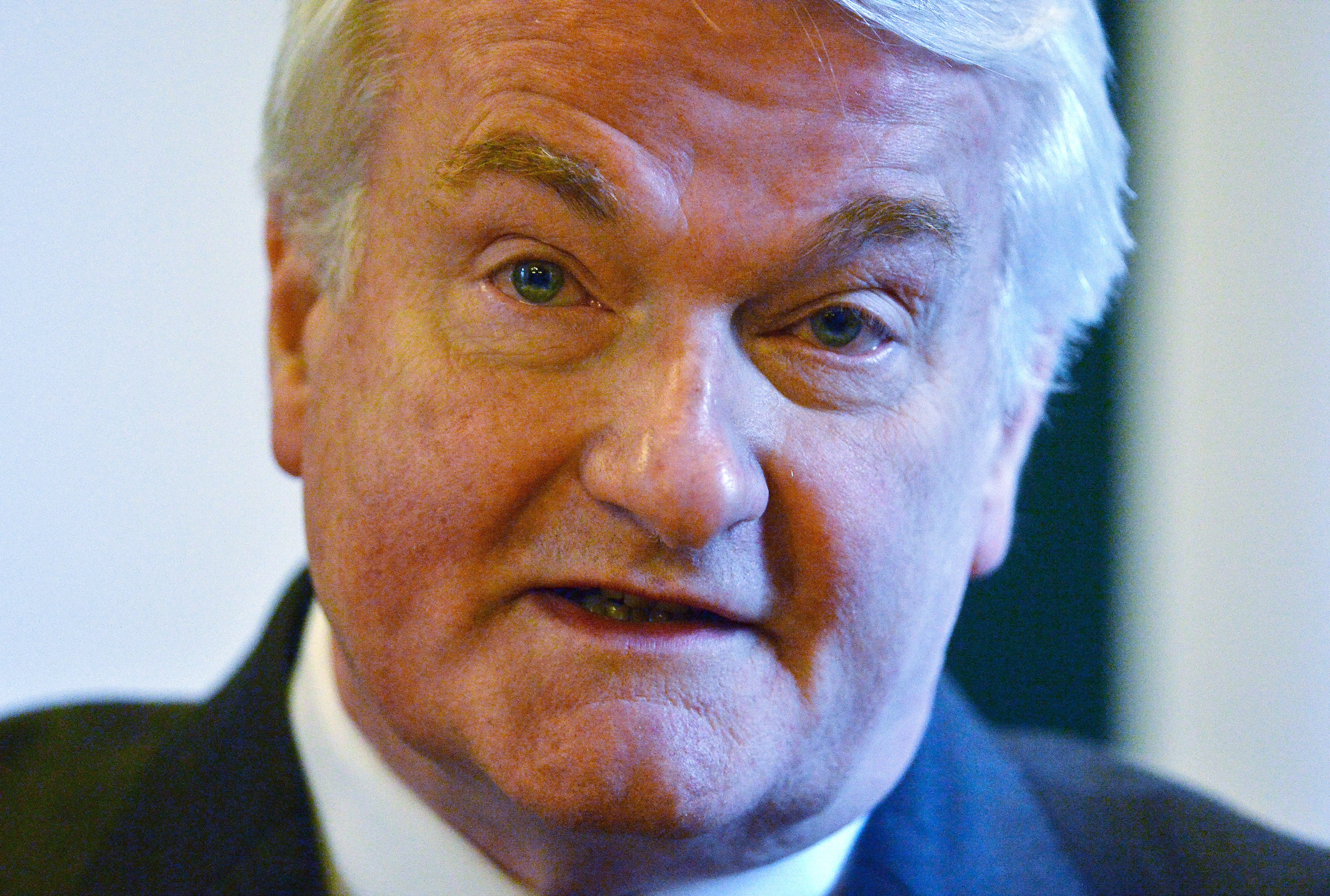 The Lord Chief Justice, Lord Burnett of Maldon, during the annual press conference in the Painted Room at the Royal Courts of Justice in London. (Kirsty O’Connor/PA)