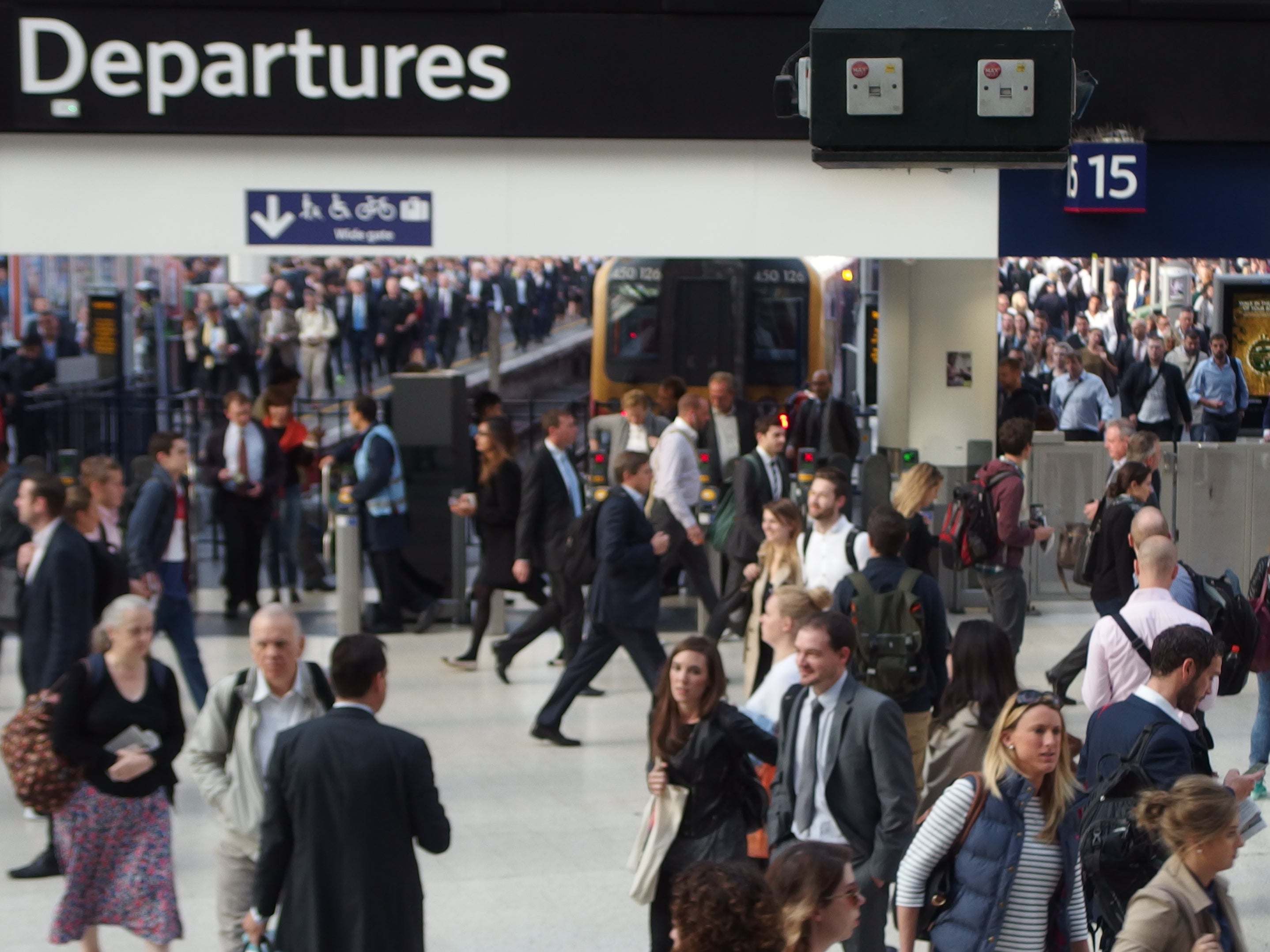 Action stations? London Waterloo, the busiest rail terminus in Europe