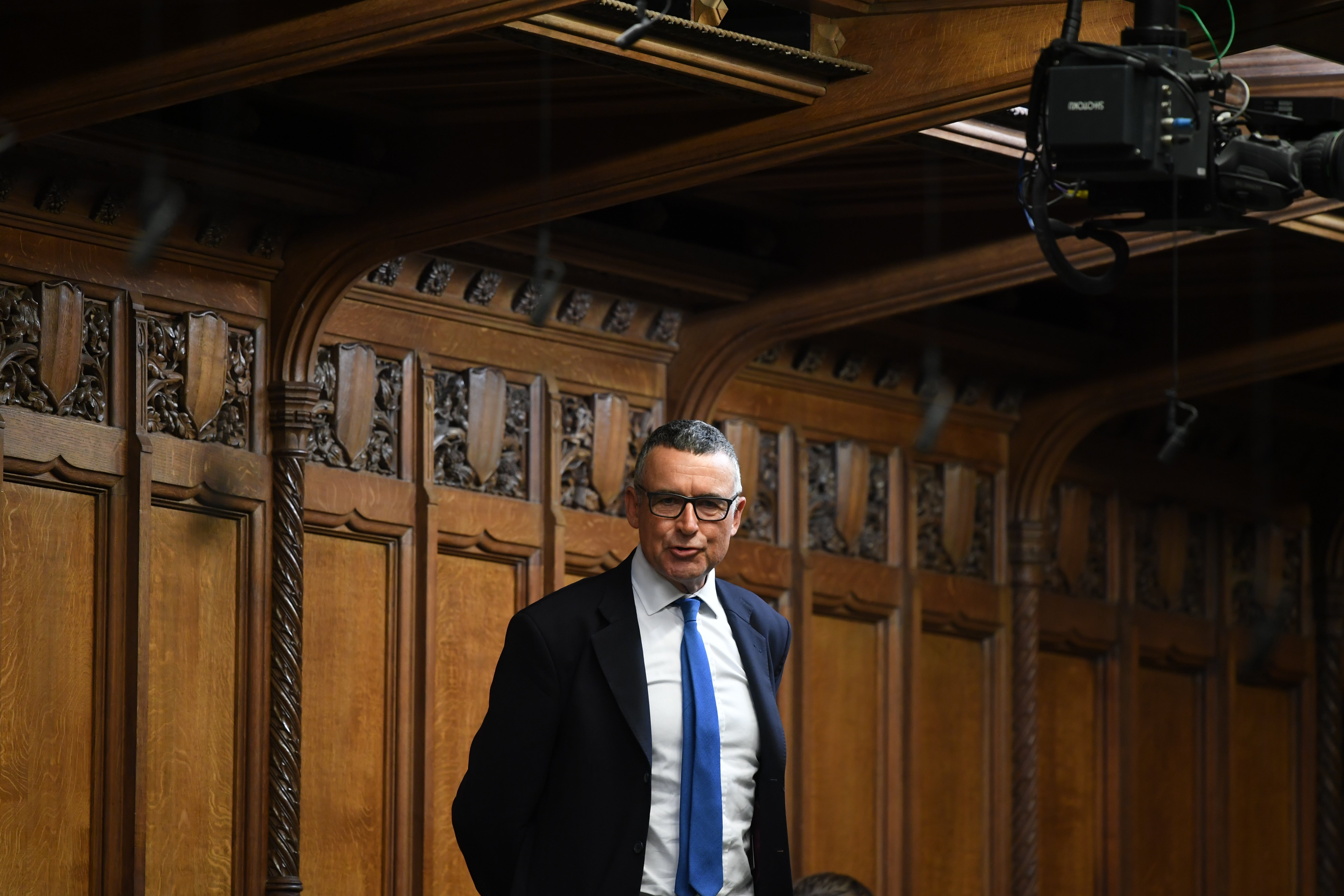 ONE EDITORIAL USE ONLY. NO SALES. NO ARCHIVING. NO ALTERING OR MANIPULATING. NO USE ON SOCIAL MEDIA UNLESS AGREED BY HOC PHOTOGRAPHY SERVICE. MANDATORY CREDIT: UK Parliament/Jessica Taylor Handout photo issued by UK Parliament of House of Conservative MP Sir Bernard Jenkin speaking during a debate in the House of Commons, London (PA)