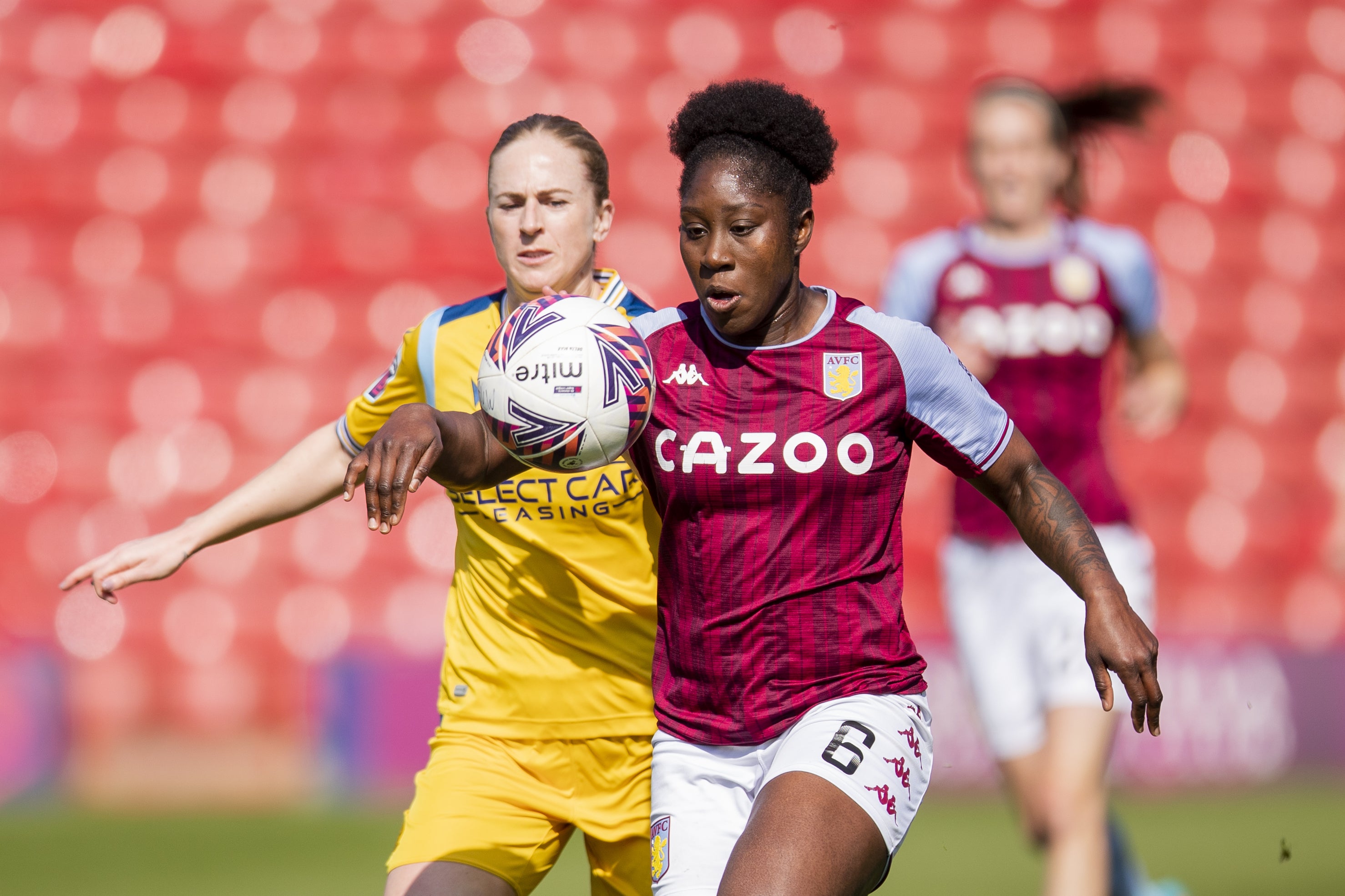 Anita Asante, right, played for Aston Villa before retiring (Leila Coker/PA)