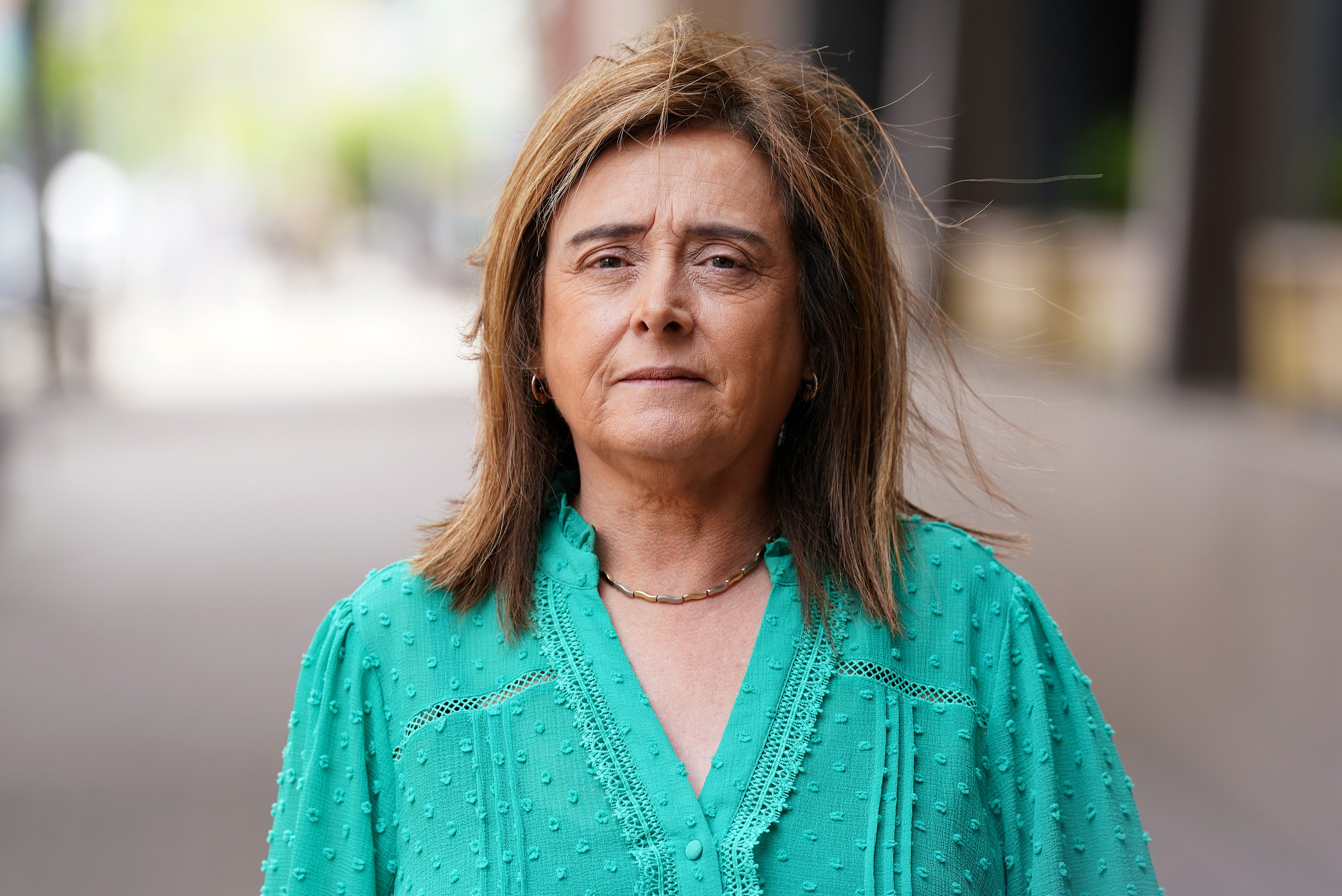 Former Post Office worker Deirdre Connolly at the Clayton Hotel in Belfast for the Post Office Horizon IT inquiry. Picture date: Wednesday May 18, 2022.