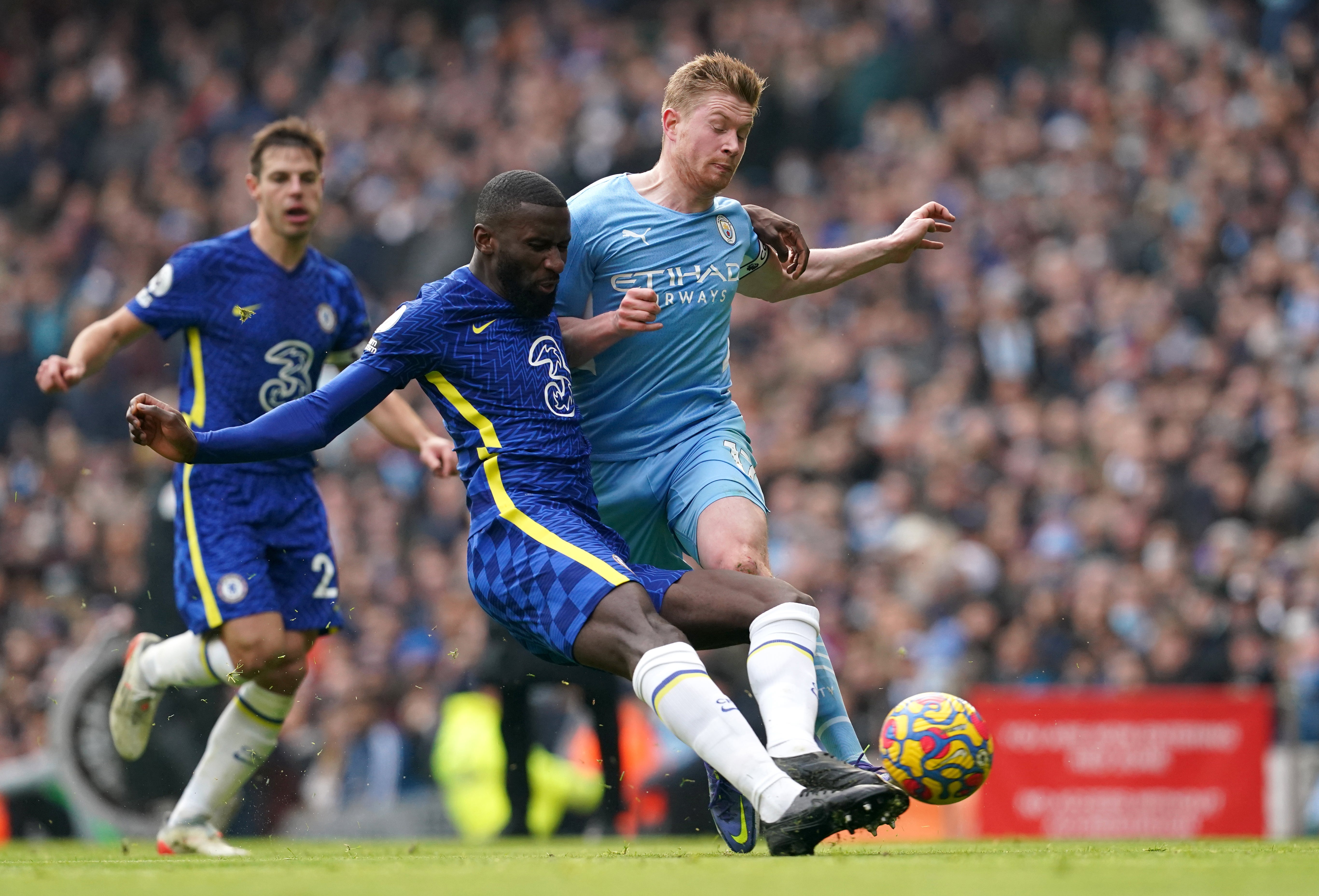 Antonio Rudiger is set to leave Chelsea this summer (Martin Rickett/PA)