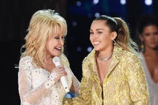Dolly Parton shares sweet birthday tribute embracing goddaughter Miley Cyrus