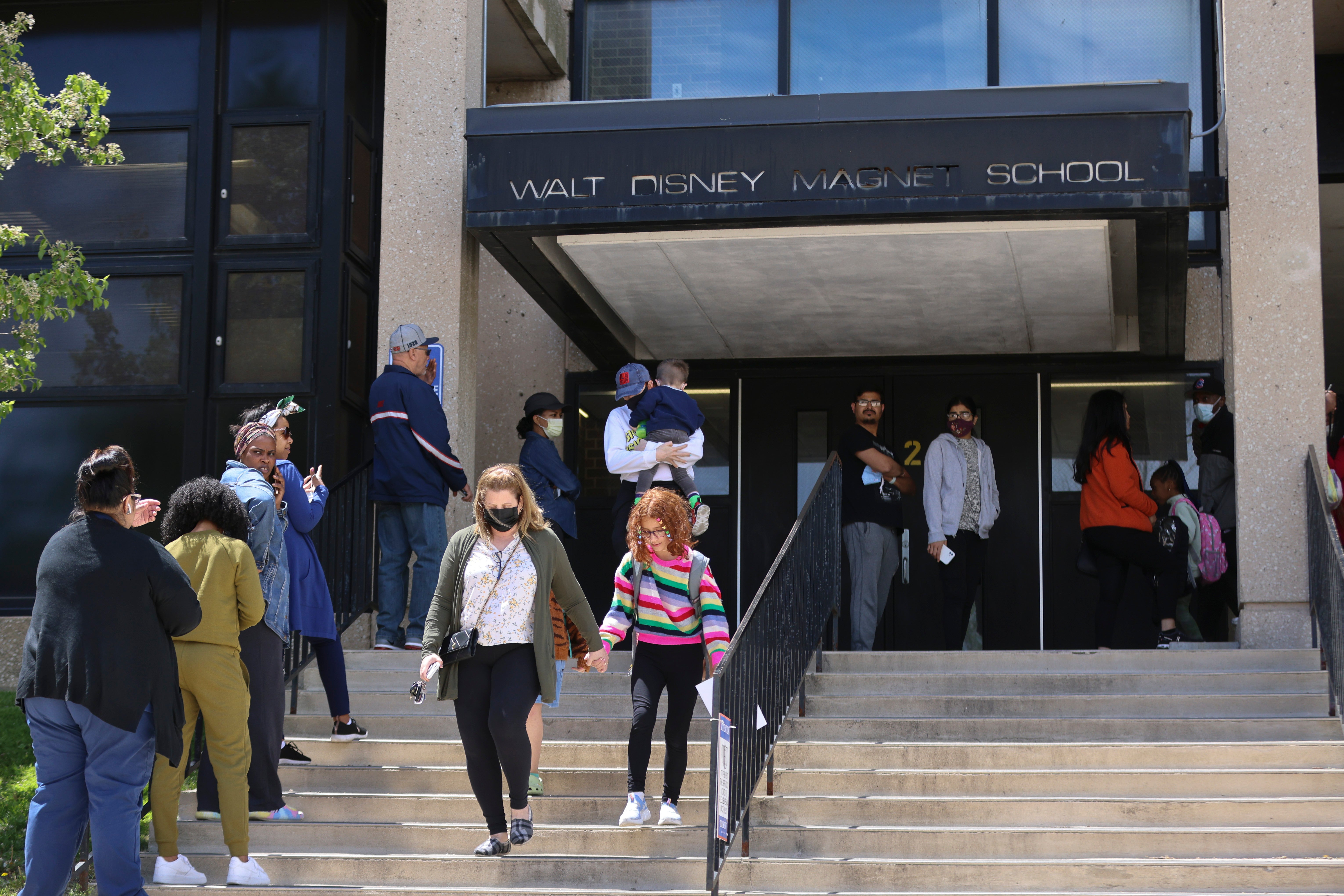 Gun Discharges School