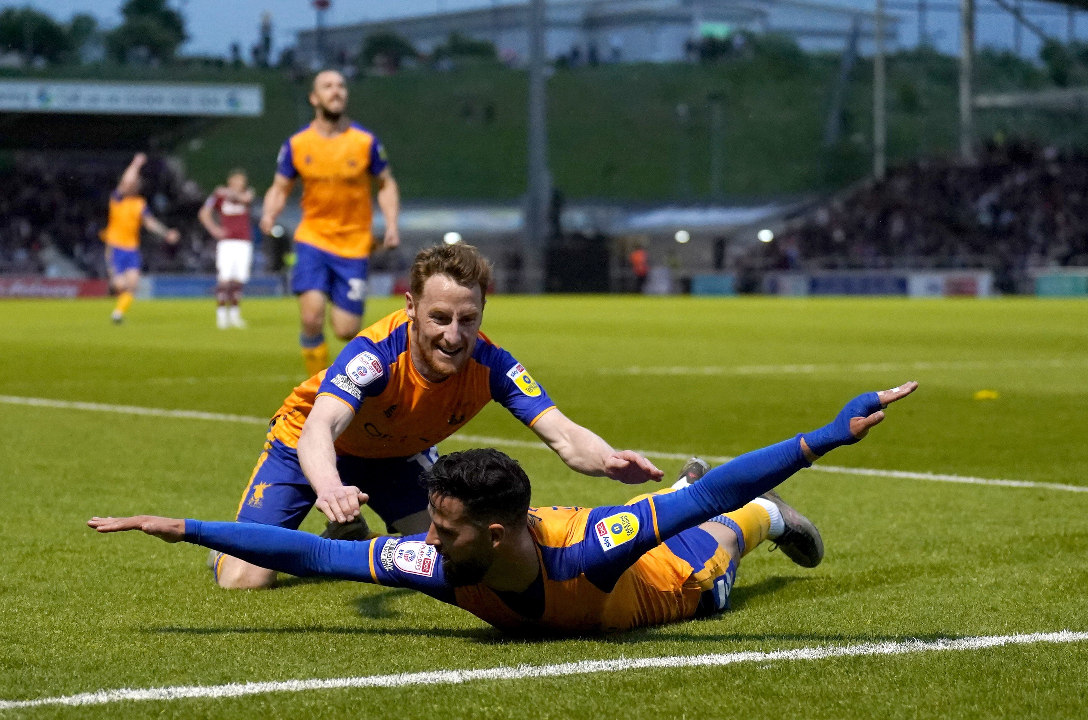 Stephen McLaughlin scored the only goal of the game at Sixfields