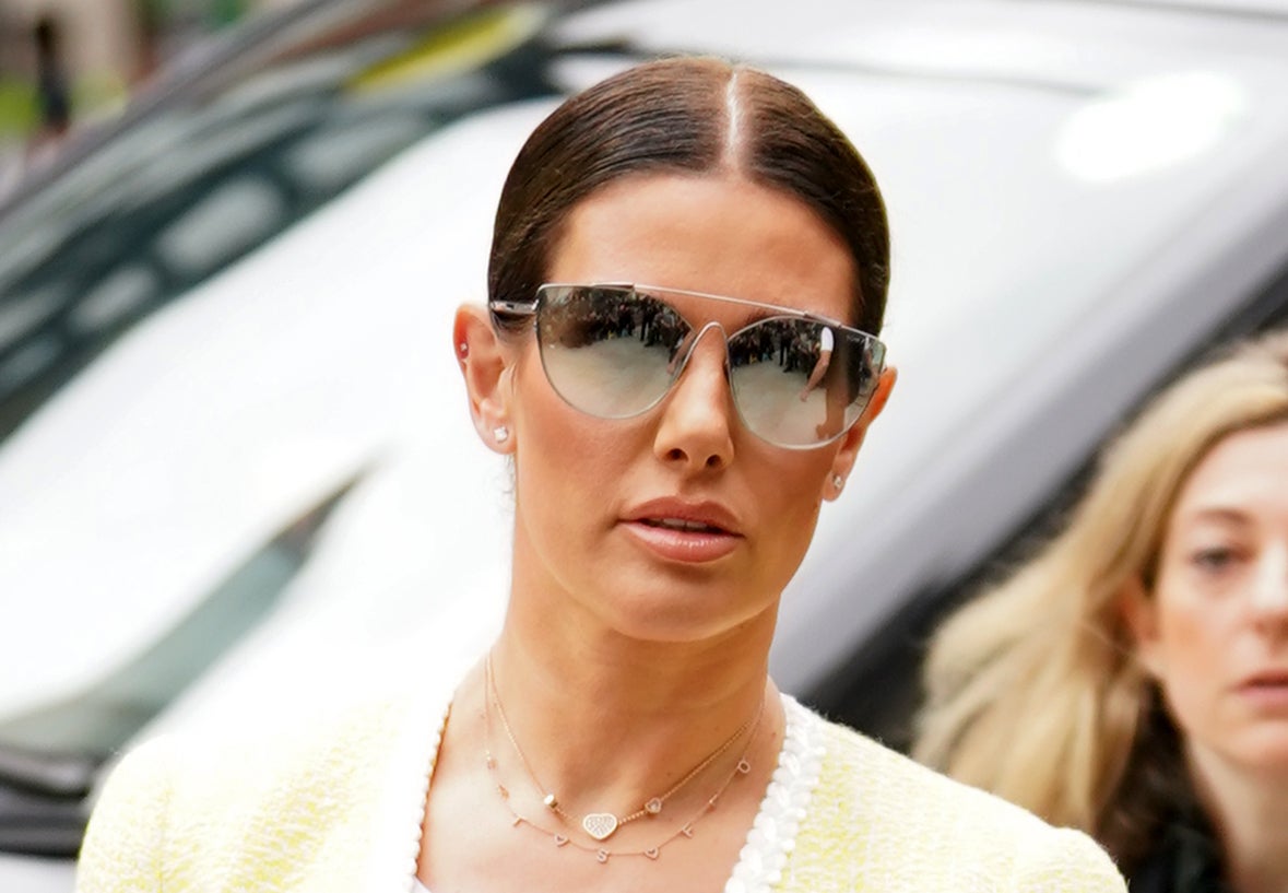 The libel battle between footballers’ wives Rebekah Vardy (shown) and Coleen Rooney has played out over six days at the High Court in London (Yui Mok/PA)