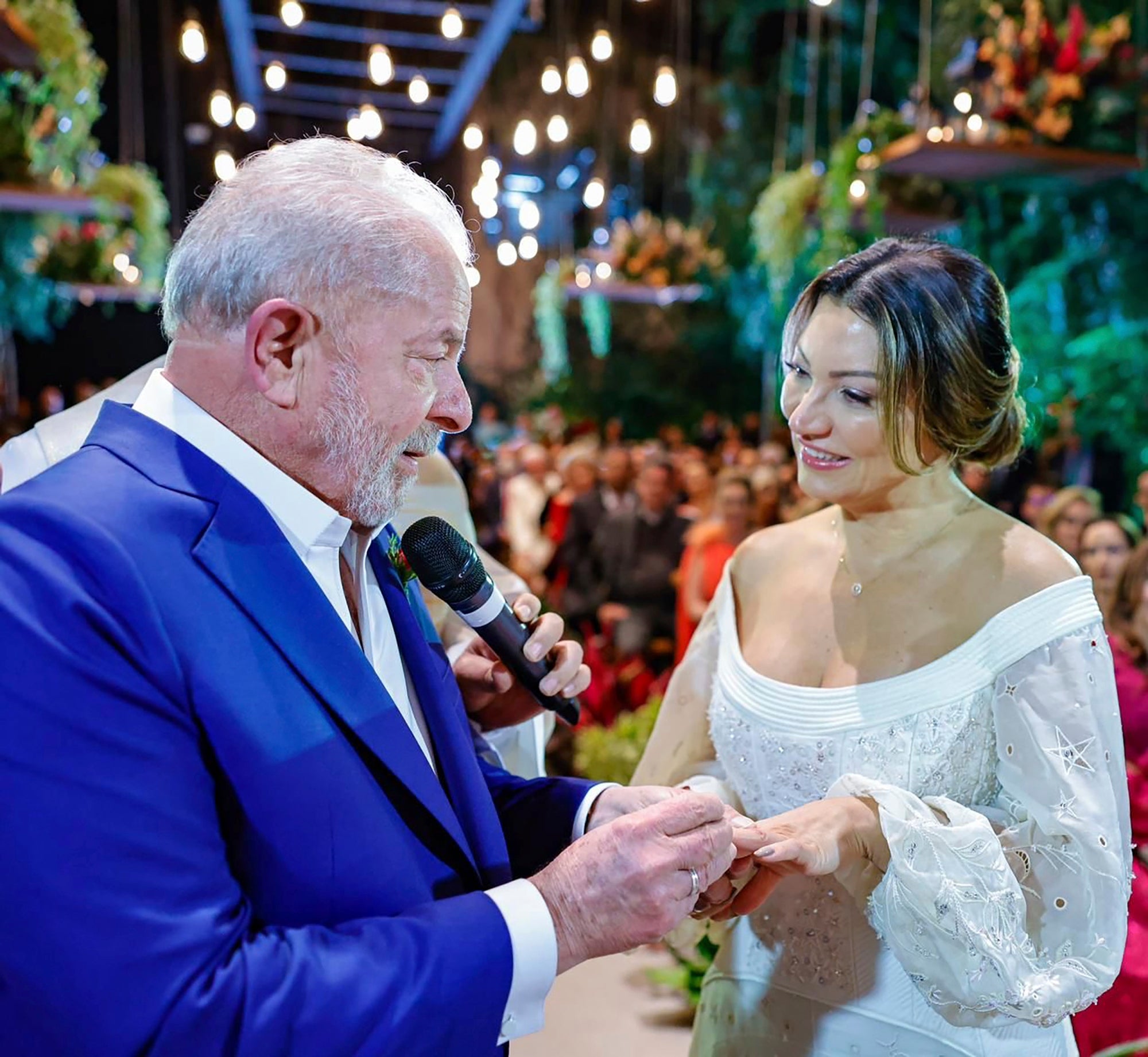 Brazil Lula Wedding