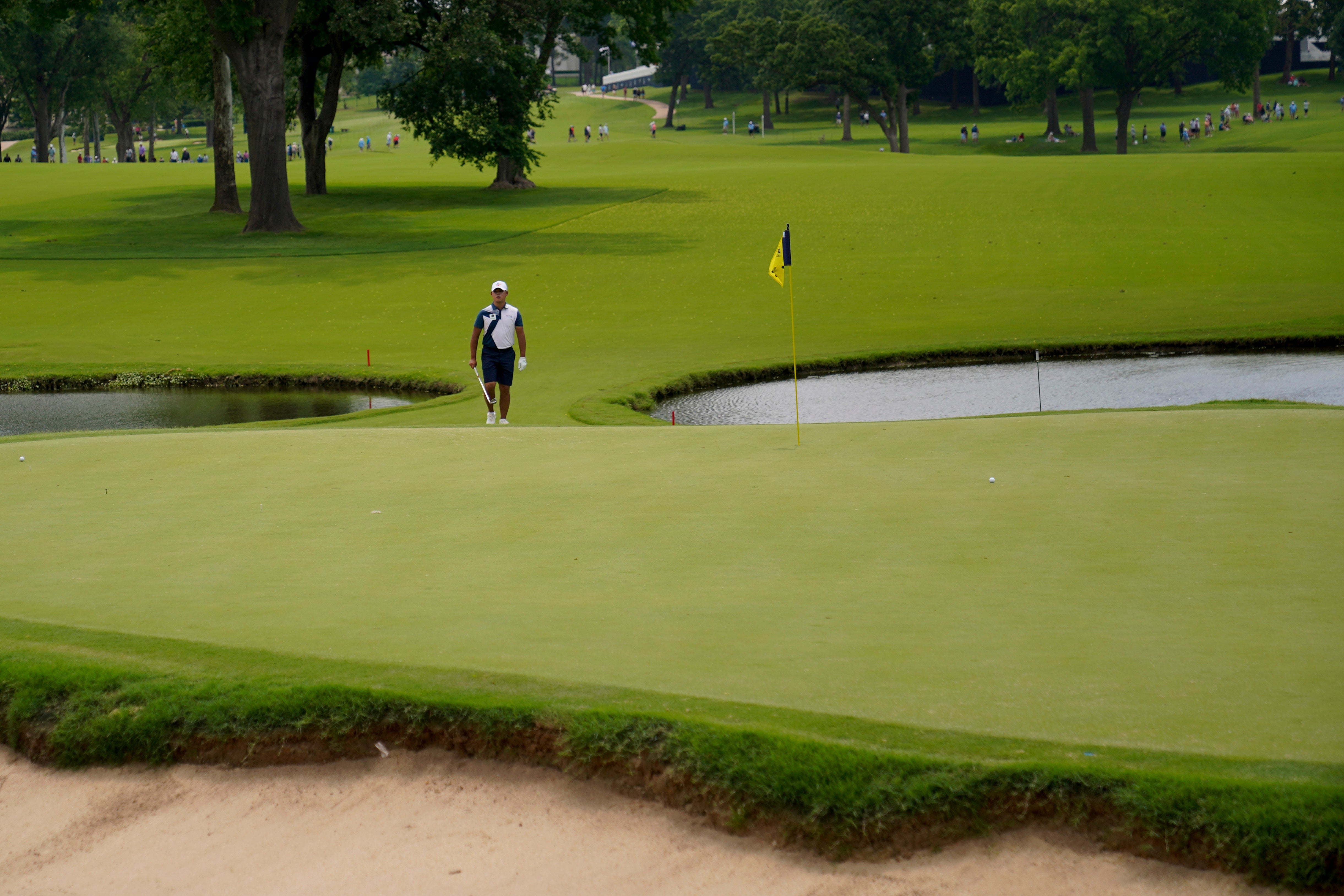 There are fears the course layout could worsen the issue of slow play (AP Photo/Sue Ogrocki)