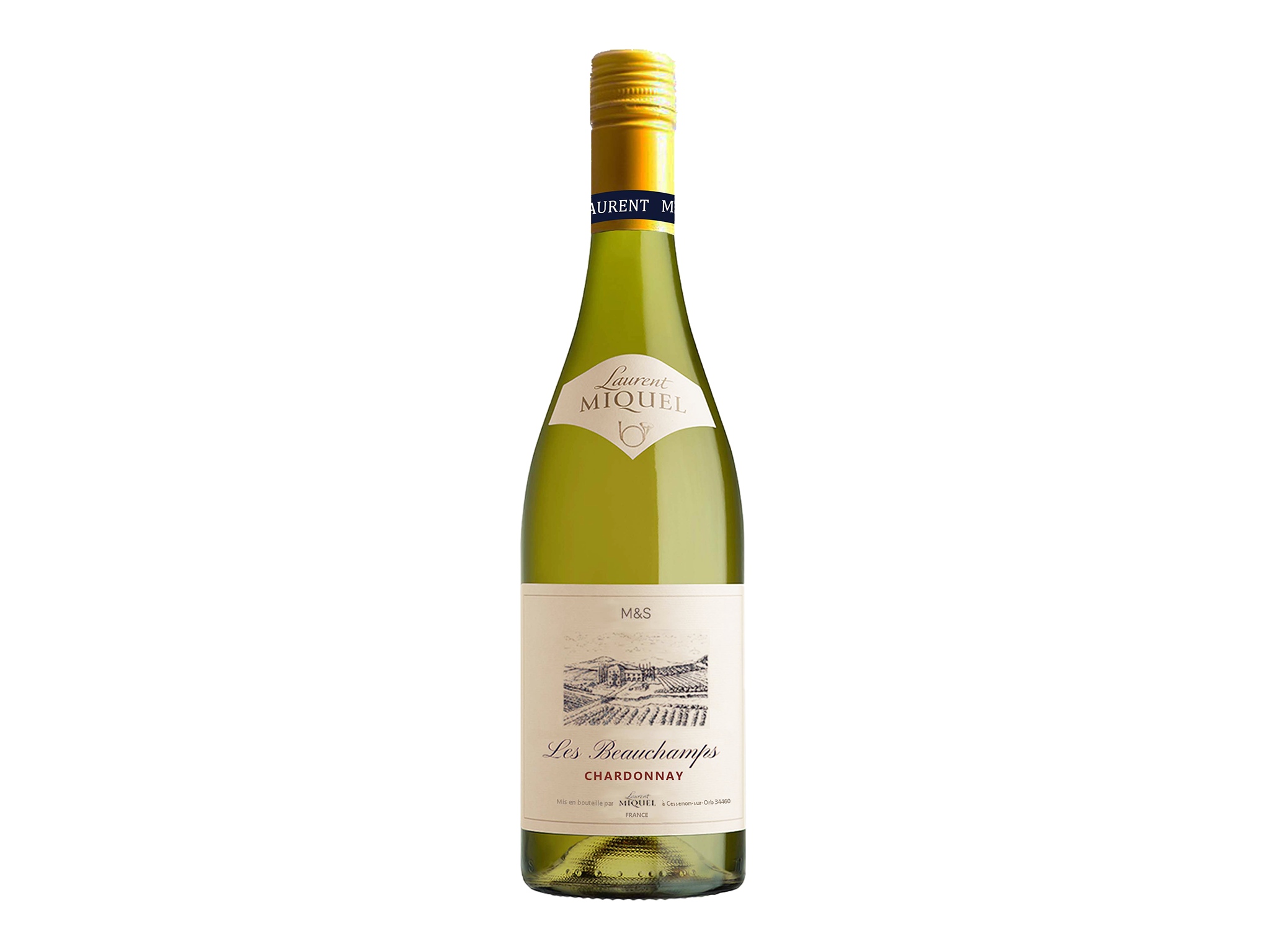 les beauchamps languedoc chardonnay 2020