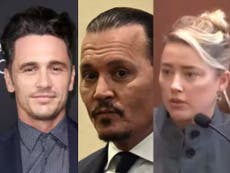 Johnny Depp was ‘very concerned’ about Amber Heard working with James Franco, acting coach says