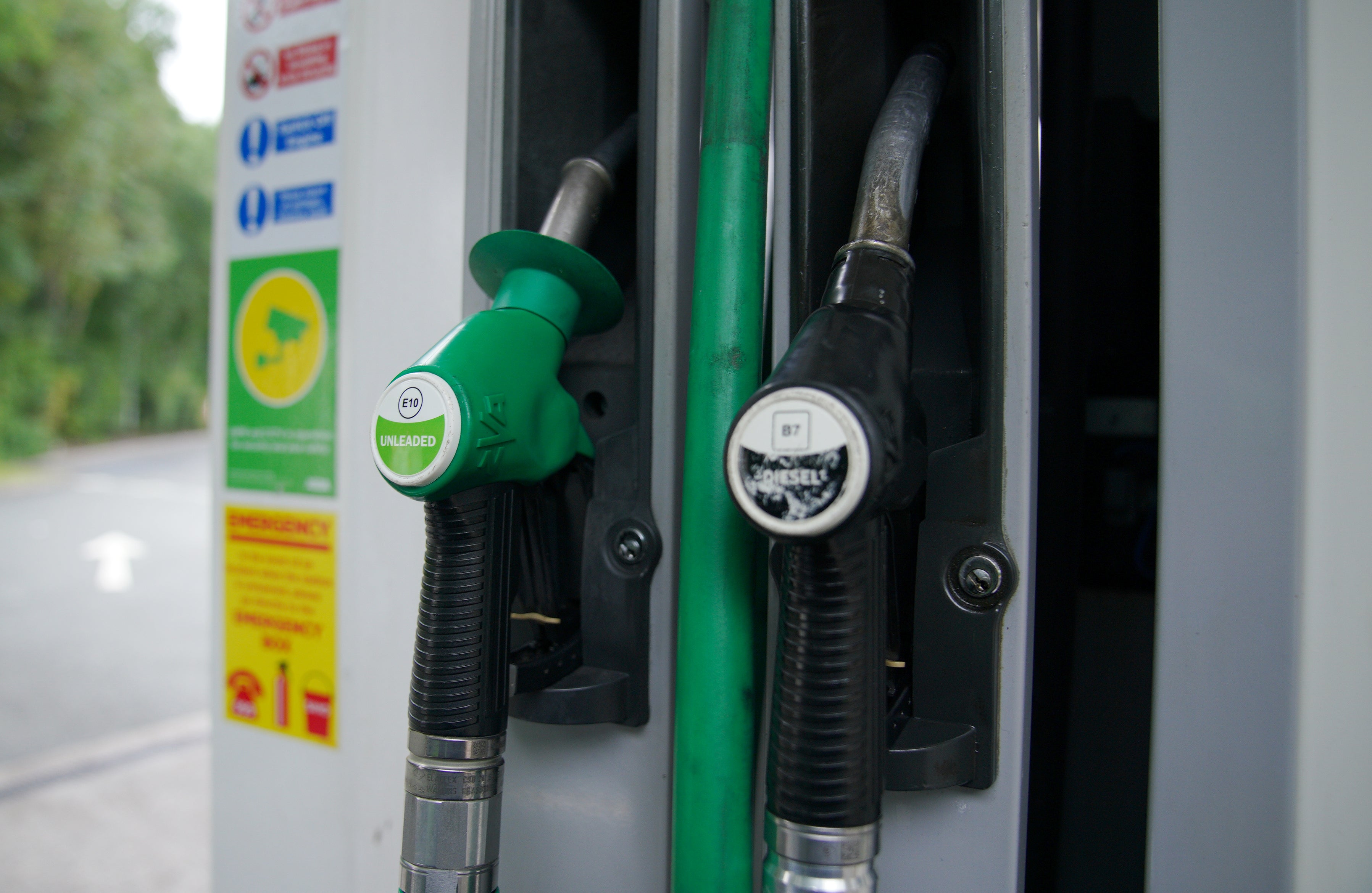 Data shows that petrol and diesel prices continue to climb to new highs (Peter Byrne/PA)