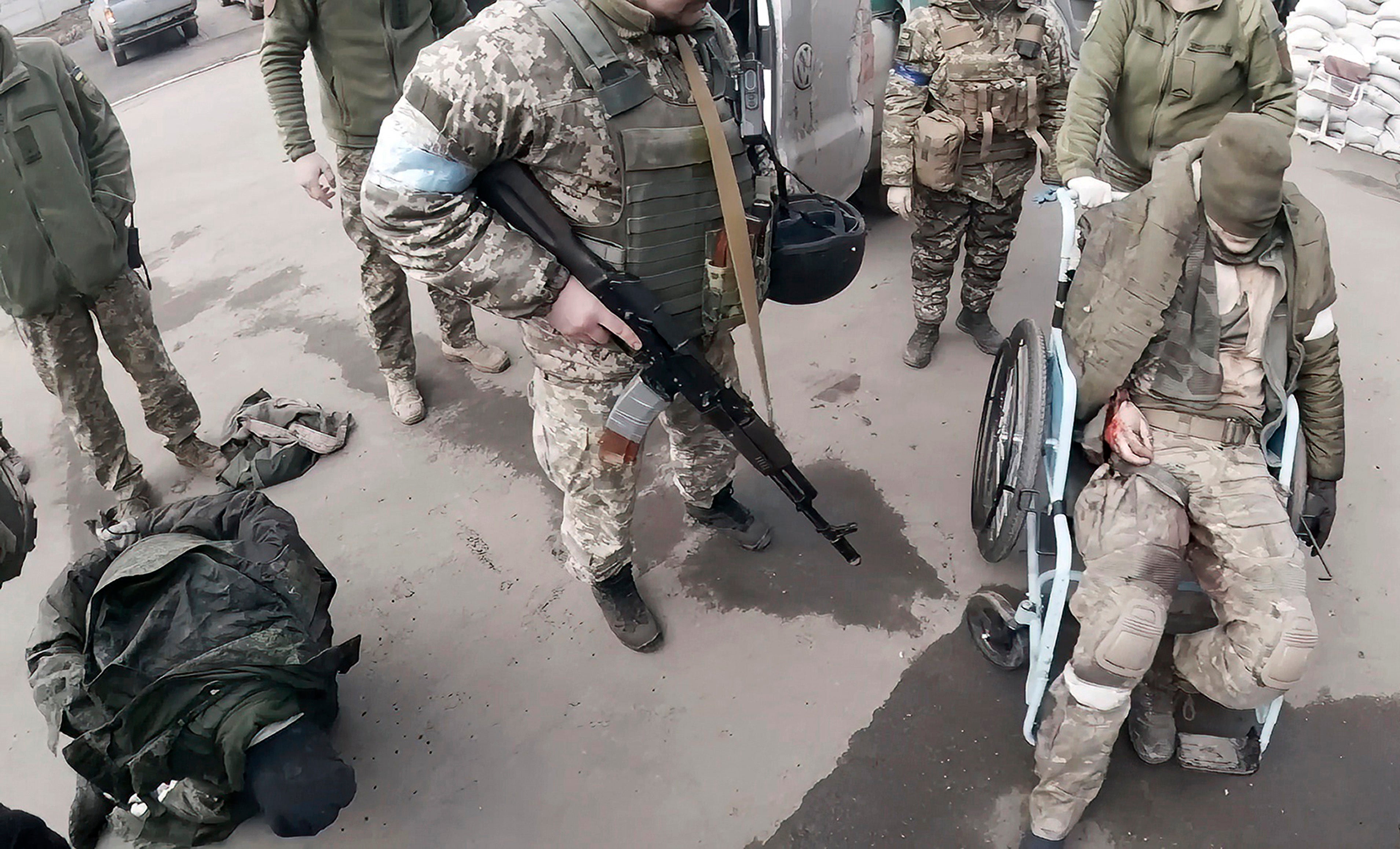 Ukraine War Medic in Mariupol