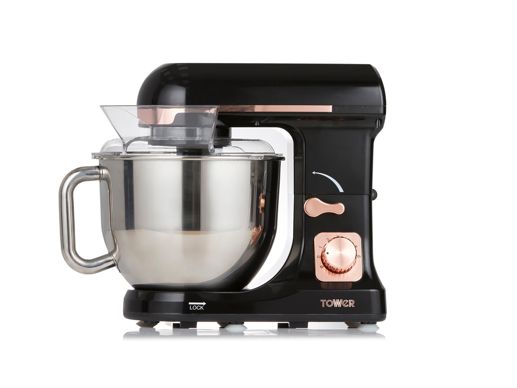 1000W 6-speed 5l stand mixer