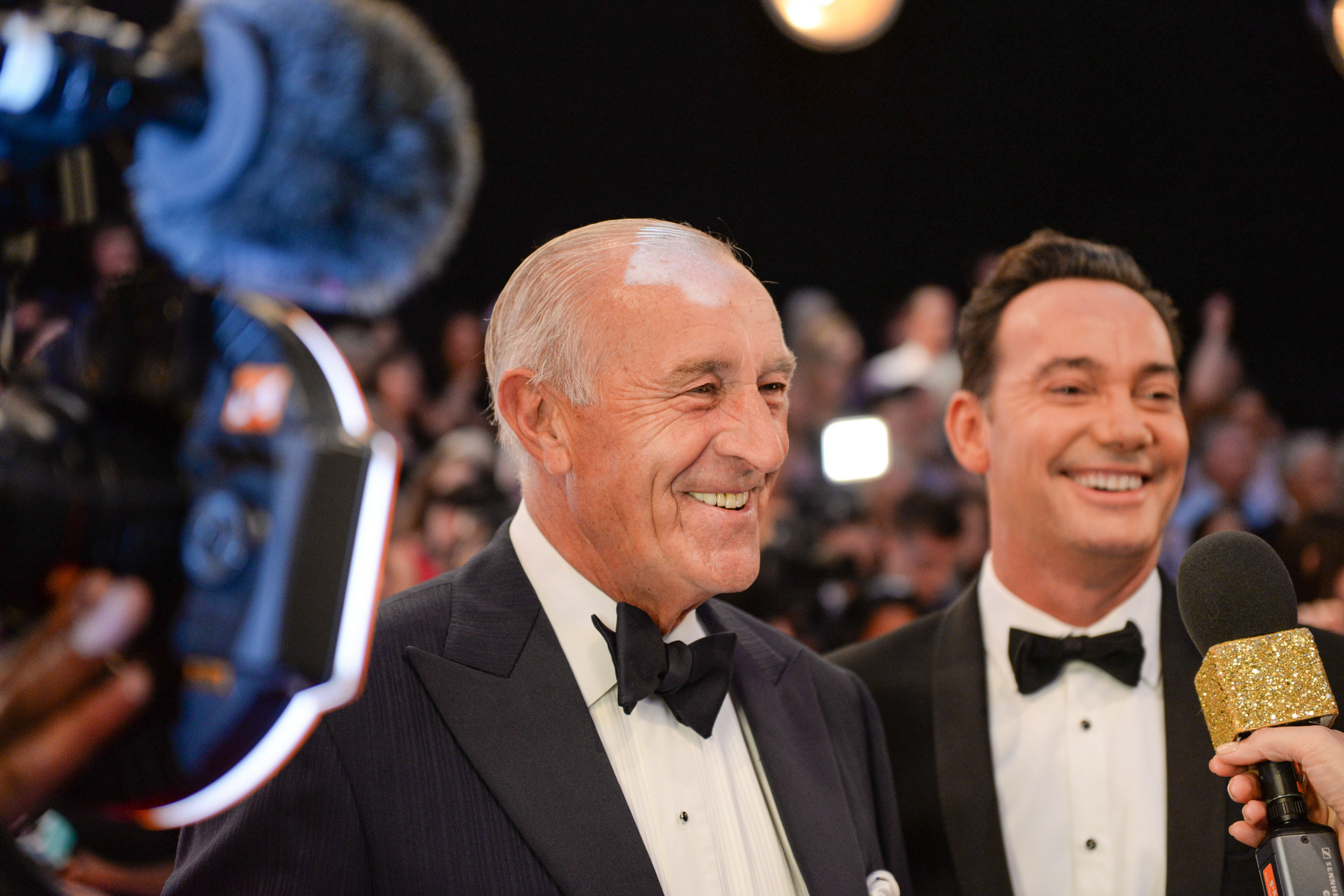 Len Goodman, left with Craig Revel Horwood, was the original head judge (BBC/PA)