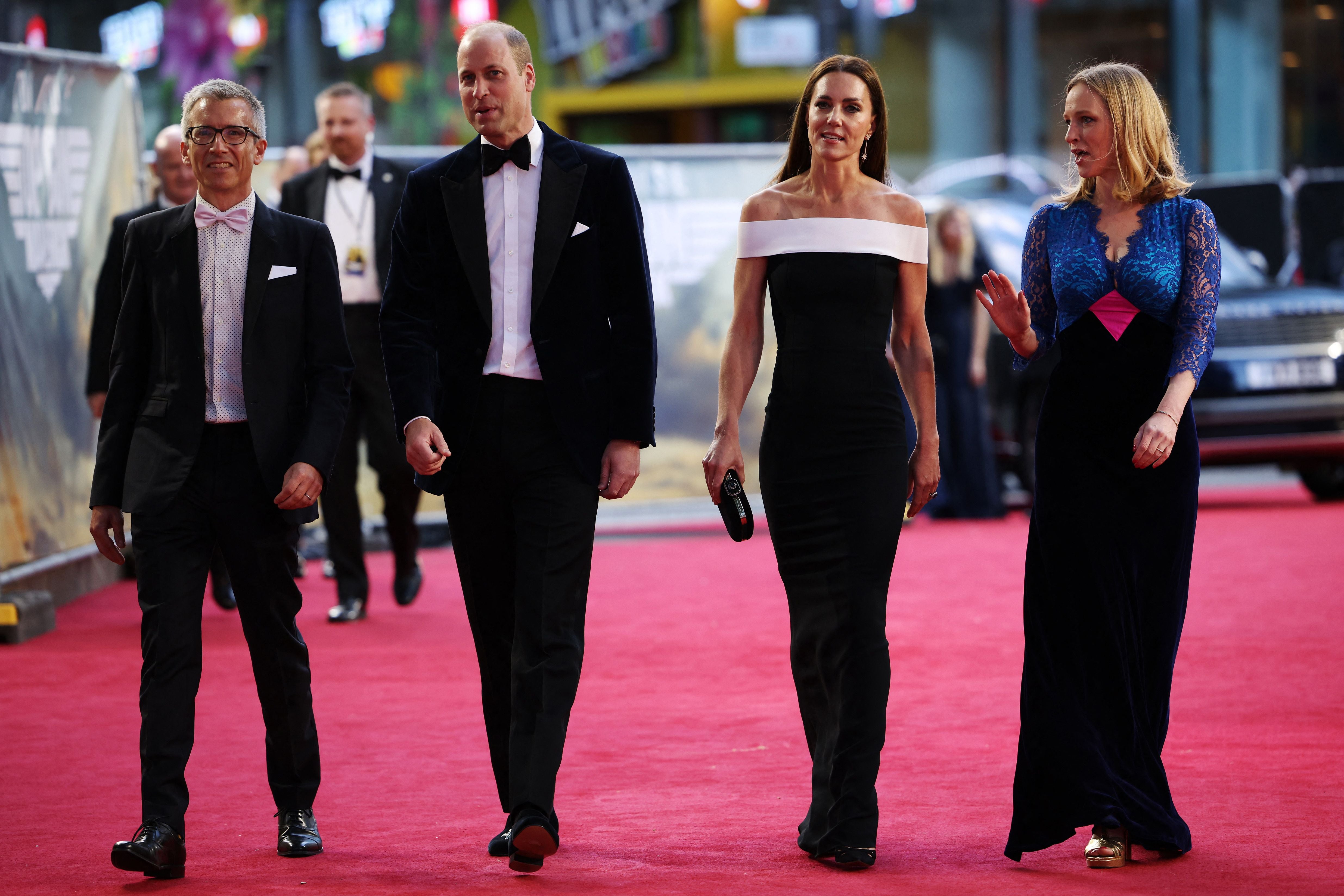 Prince William and Kate Middleton attend Top Gun: Maverick premiere