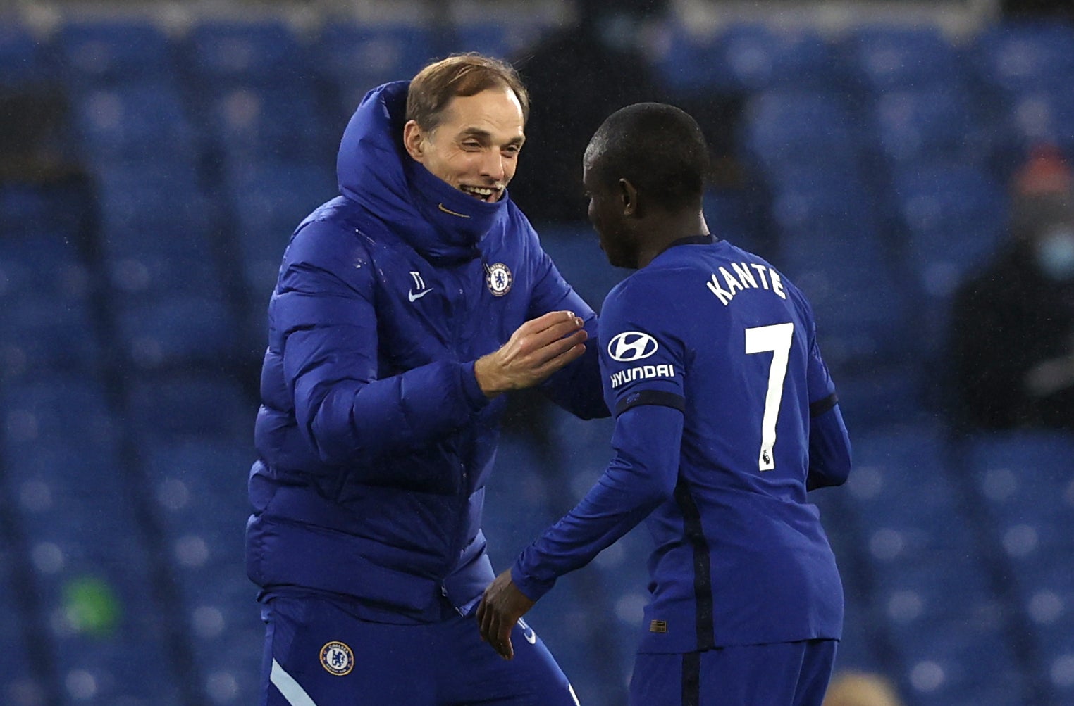 Chelsea manager Thomas Tuchel has highlighted the important of N’Golo Kante (PA)