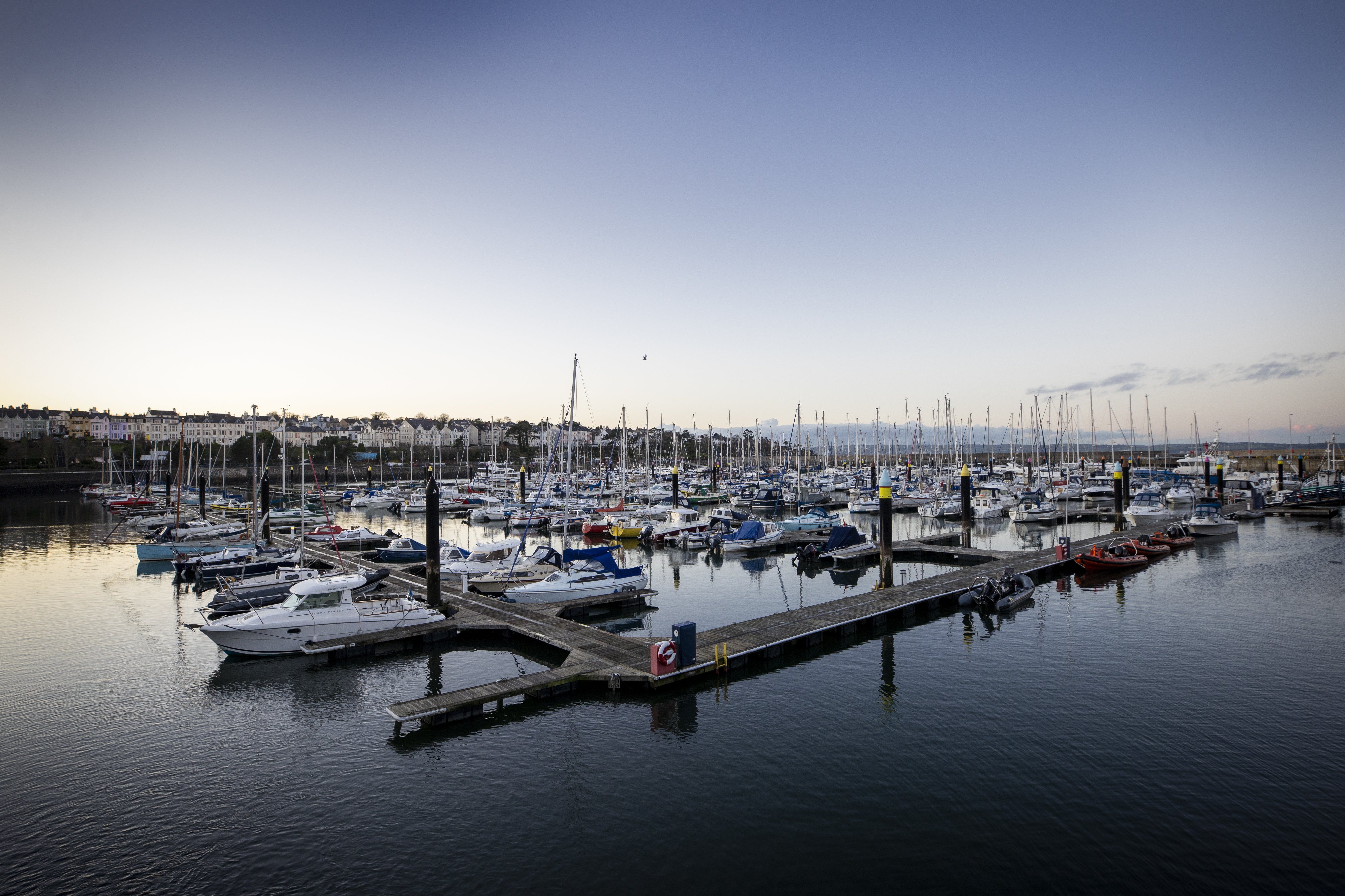 Bangor Marina in Northern Ireland (PA)