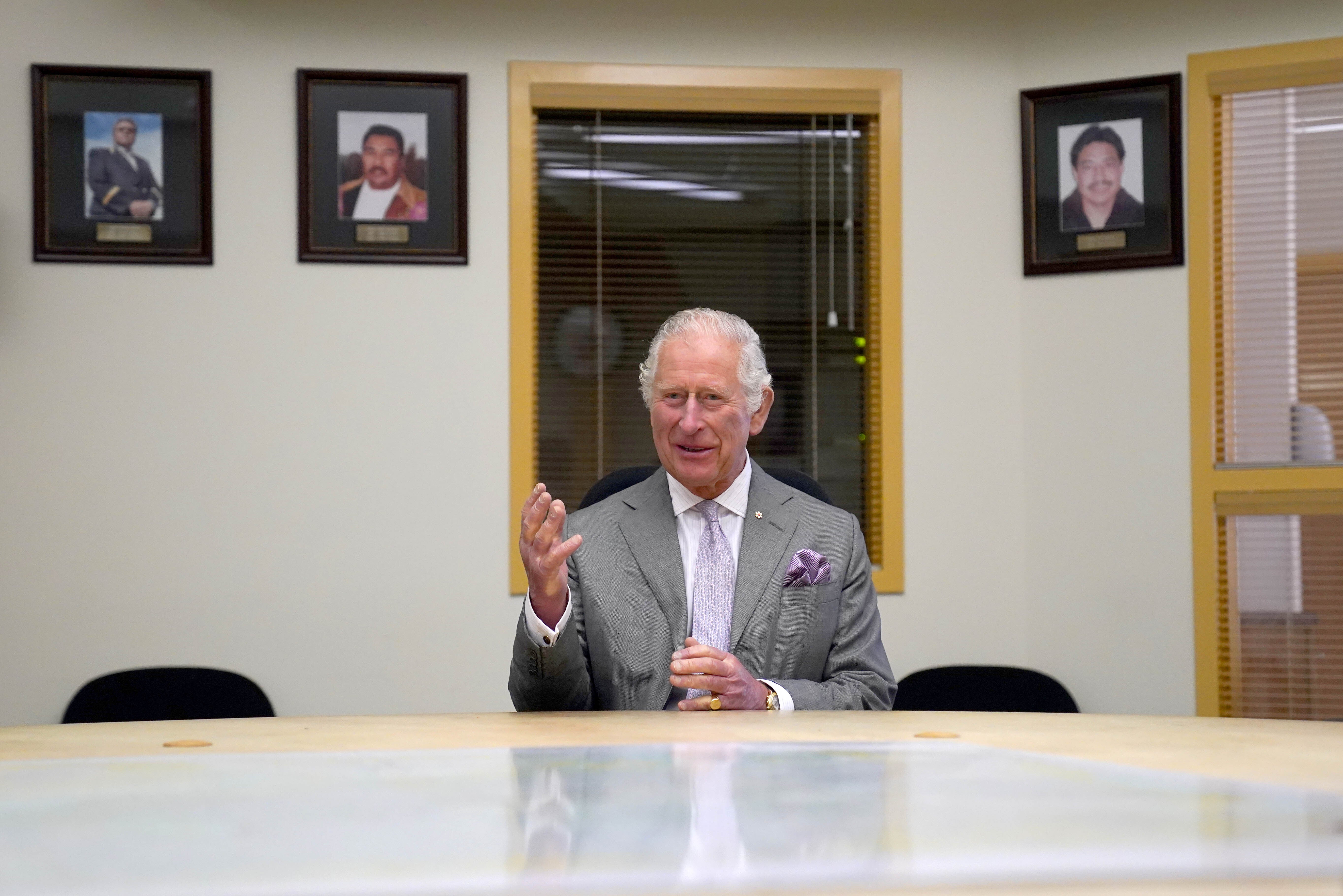 The Prince of Wales has urged nations to ‘learn practical lessons from traditional knowledge’ to help save the planet as he visited a remote Canadian community living with the cost of climate change (Jacob King/PA)