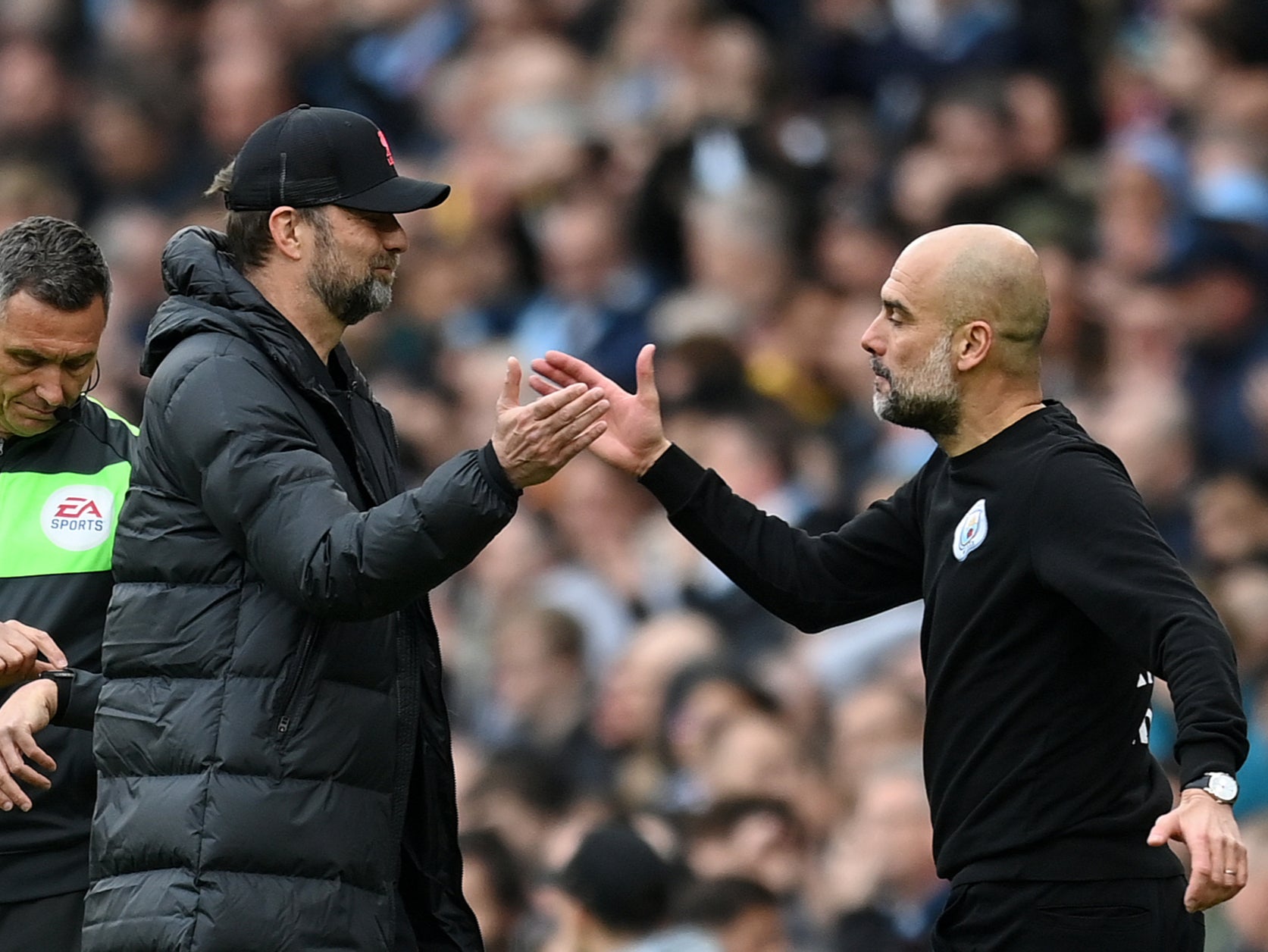 Klopp’s Liverpool can still pip Guardiola’s City on the final day