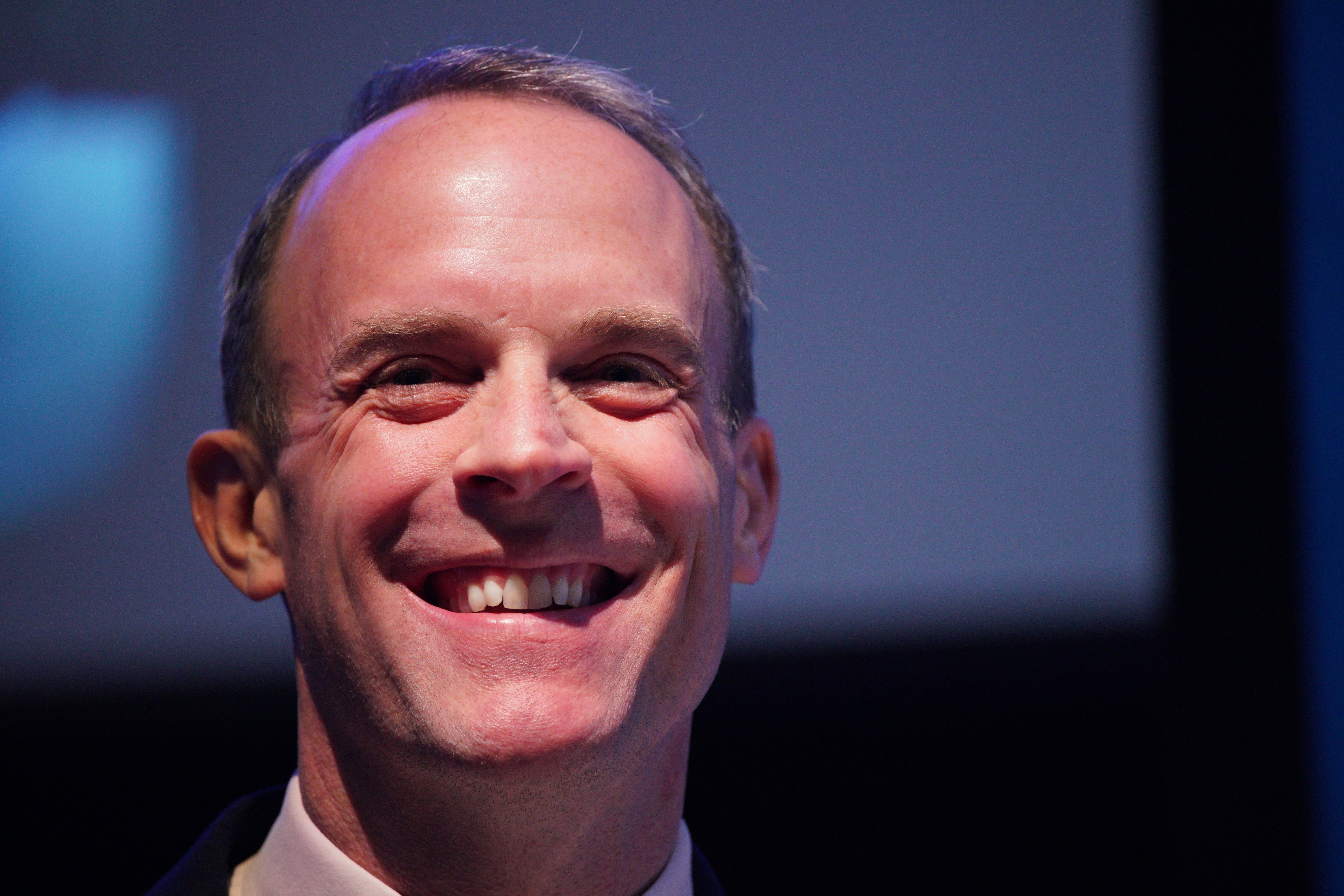 Dominic Raab (Peter Byrne/PA)