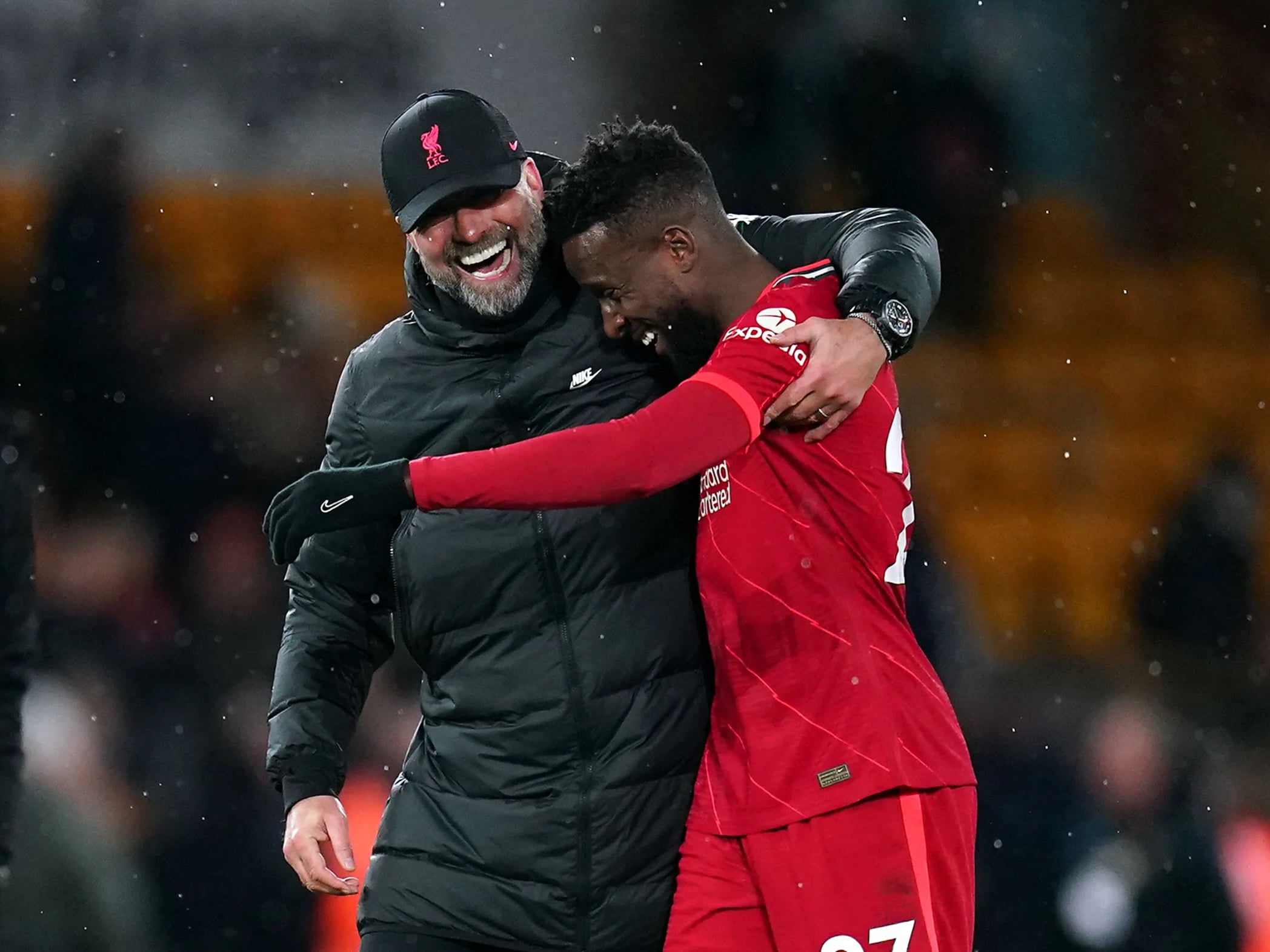 Jurgen Klopp has hailed Divock Origi