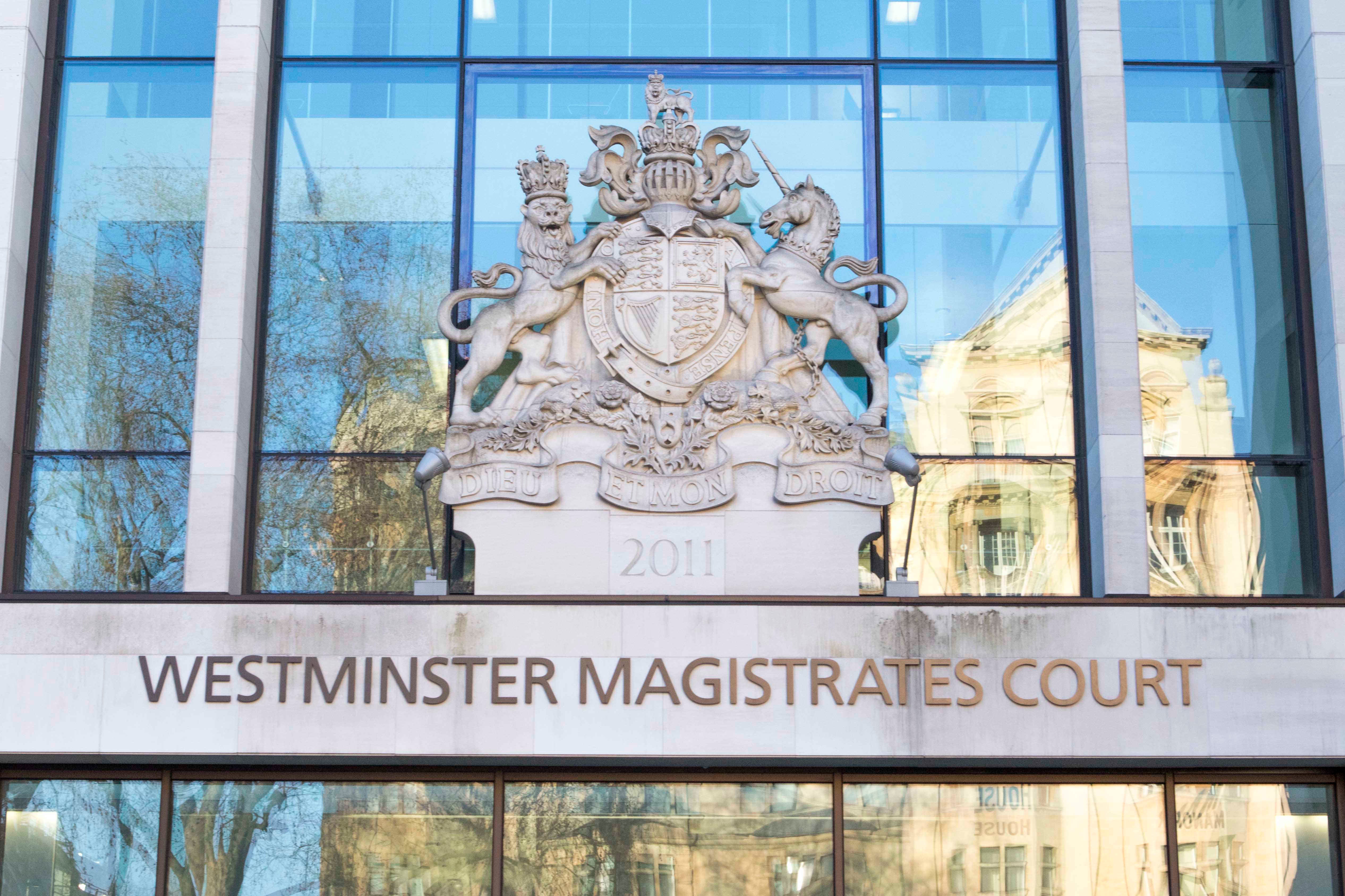 A general view of Westminster Magistrates Court, London (Rick Findler/PA)