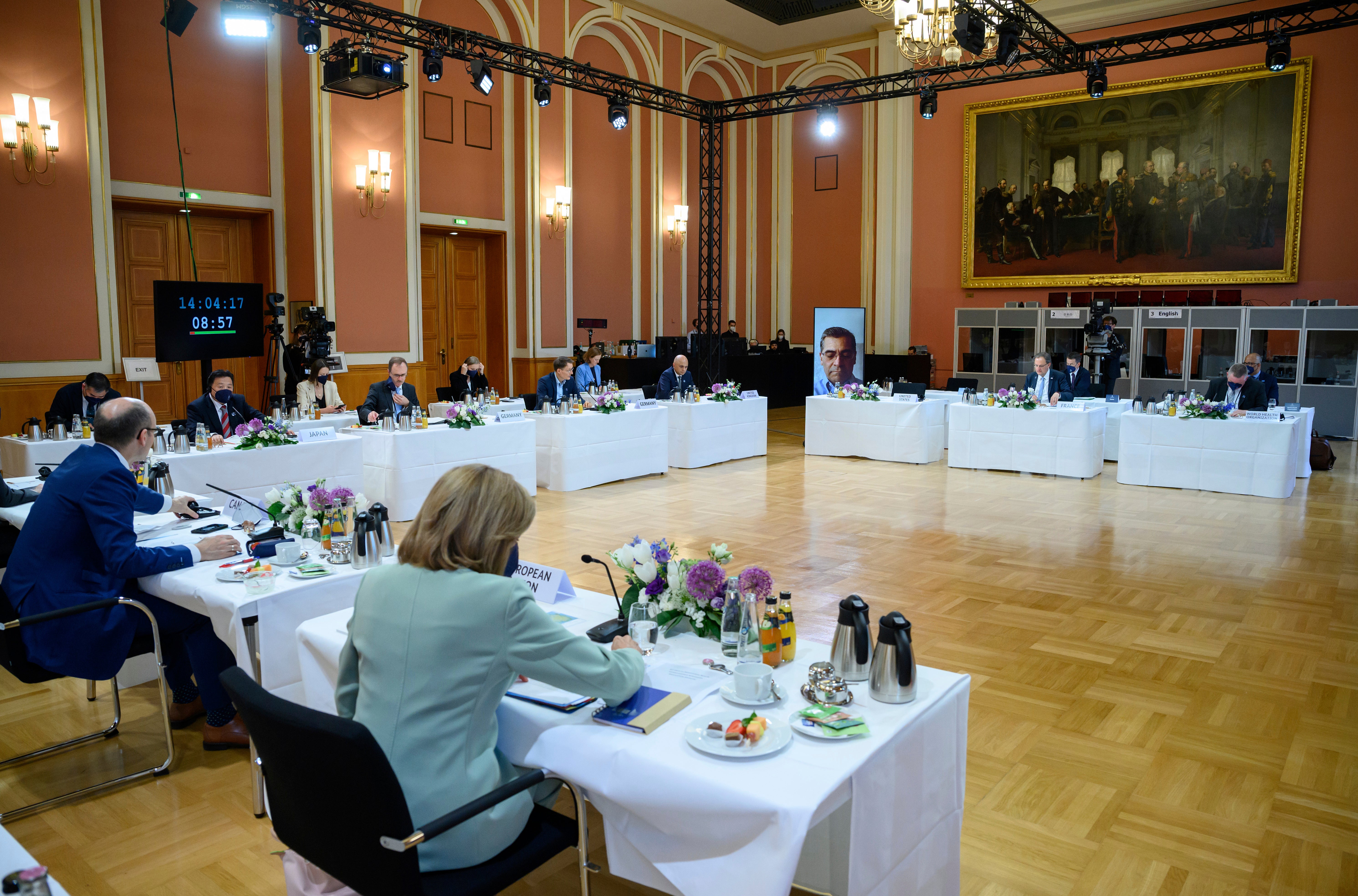 Germany G7 Health Ministers Meeting