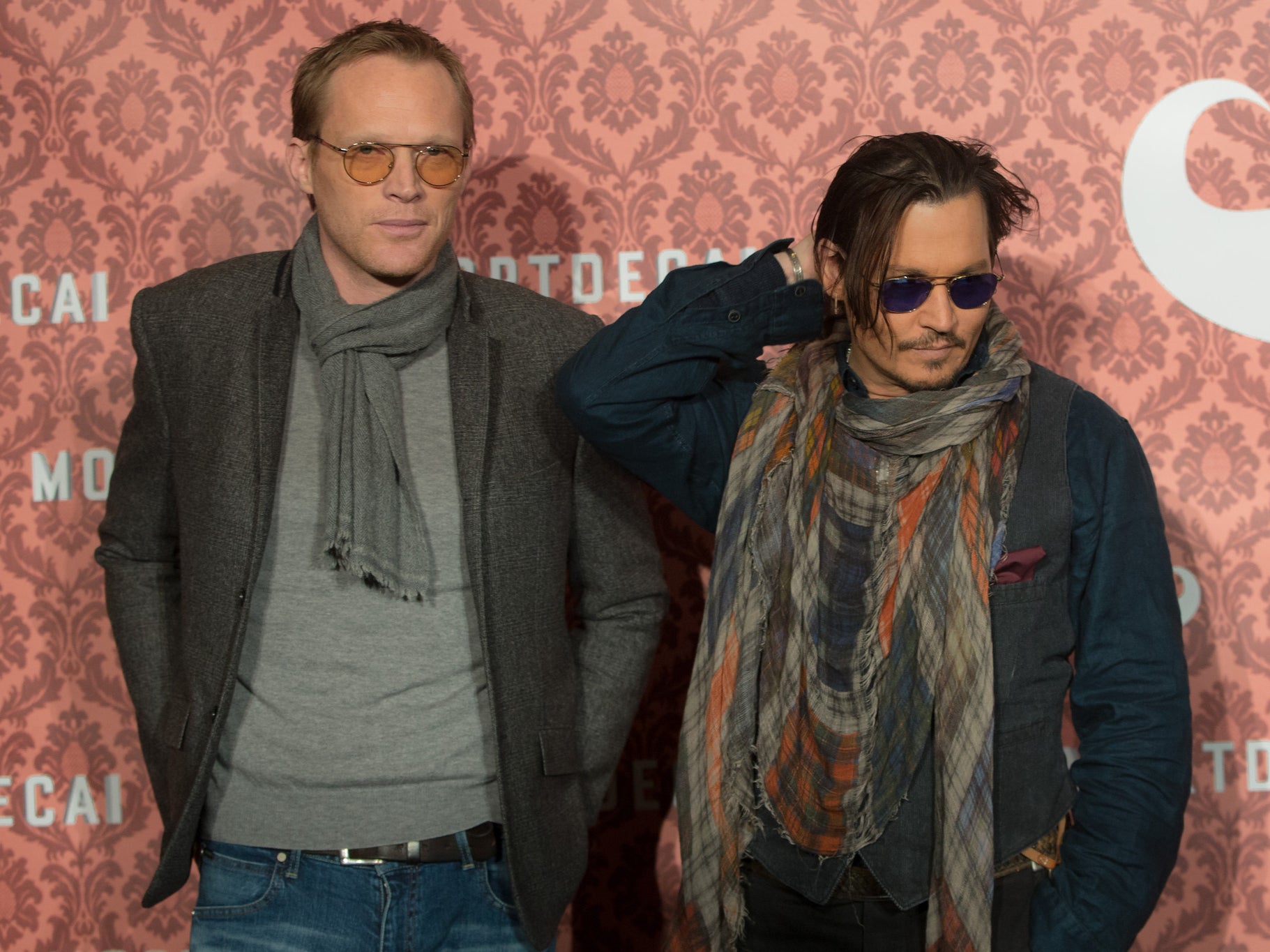 Paul Bettany and Johnny Depp