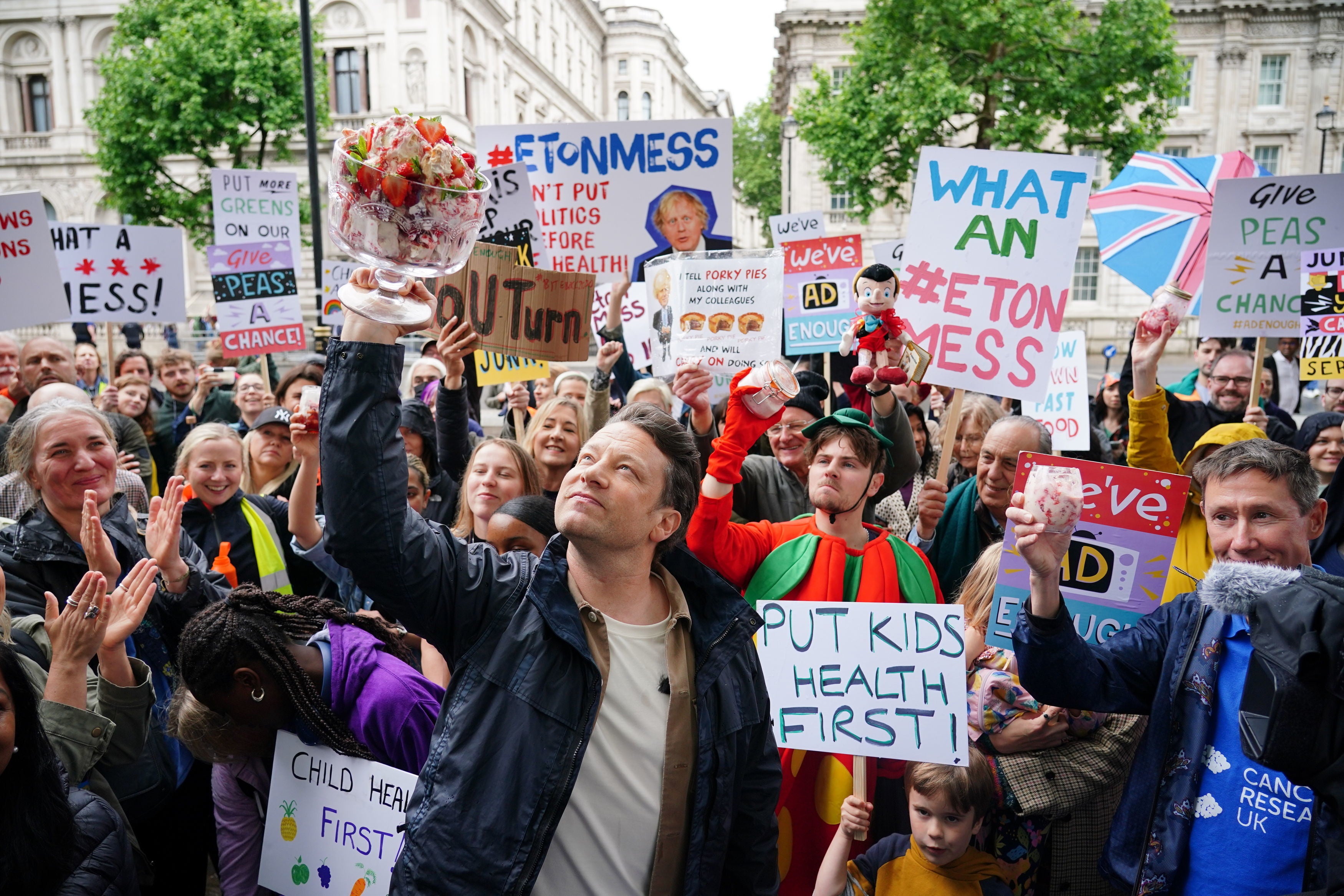 Jamie Oliver has long campaigned for school meals