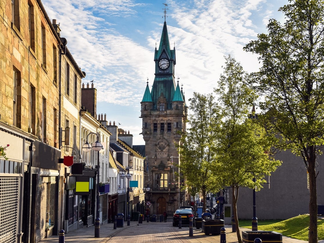 Dunfermline is among the towns to become a city