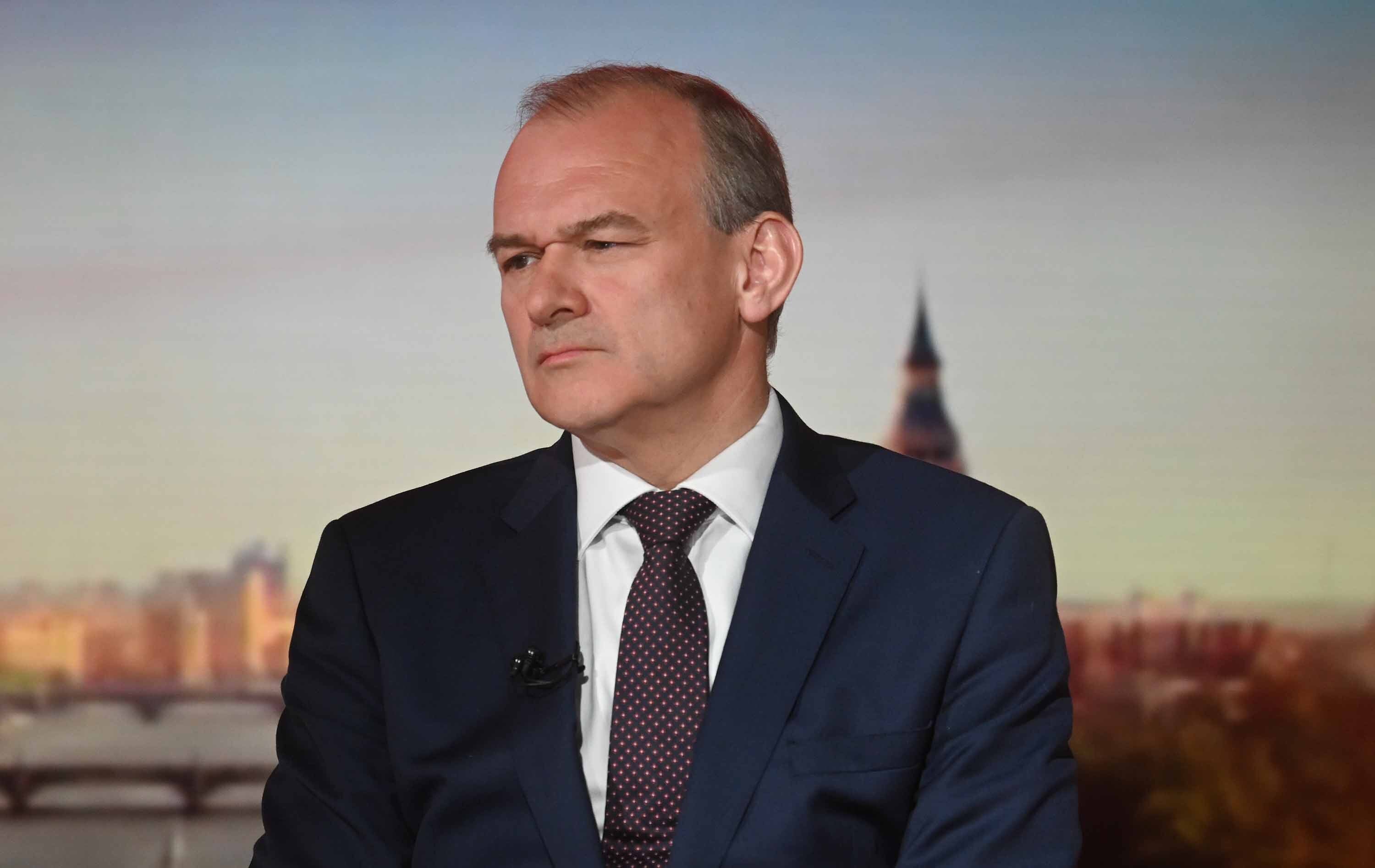 Lib Dem leader Sir Ed Davey