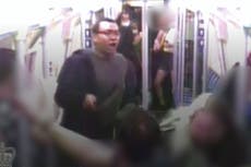 Tube passenger attacked with machete relives terrifying moment he locked eyes with ‘Terminator’