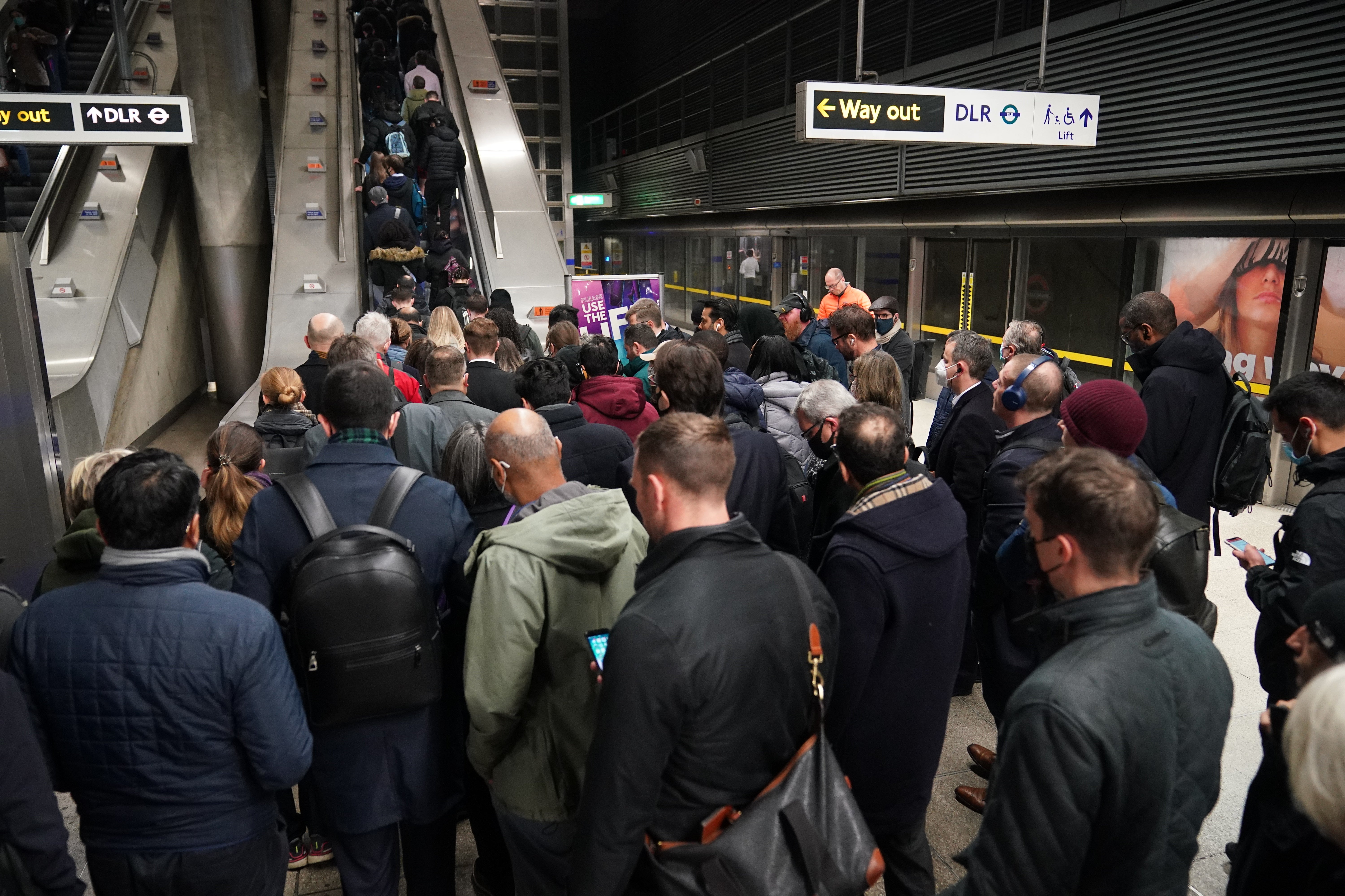 Tube strike could affect all of Zone 1 (Yui Mok/PA)