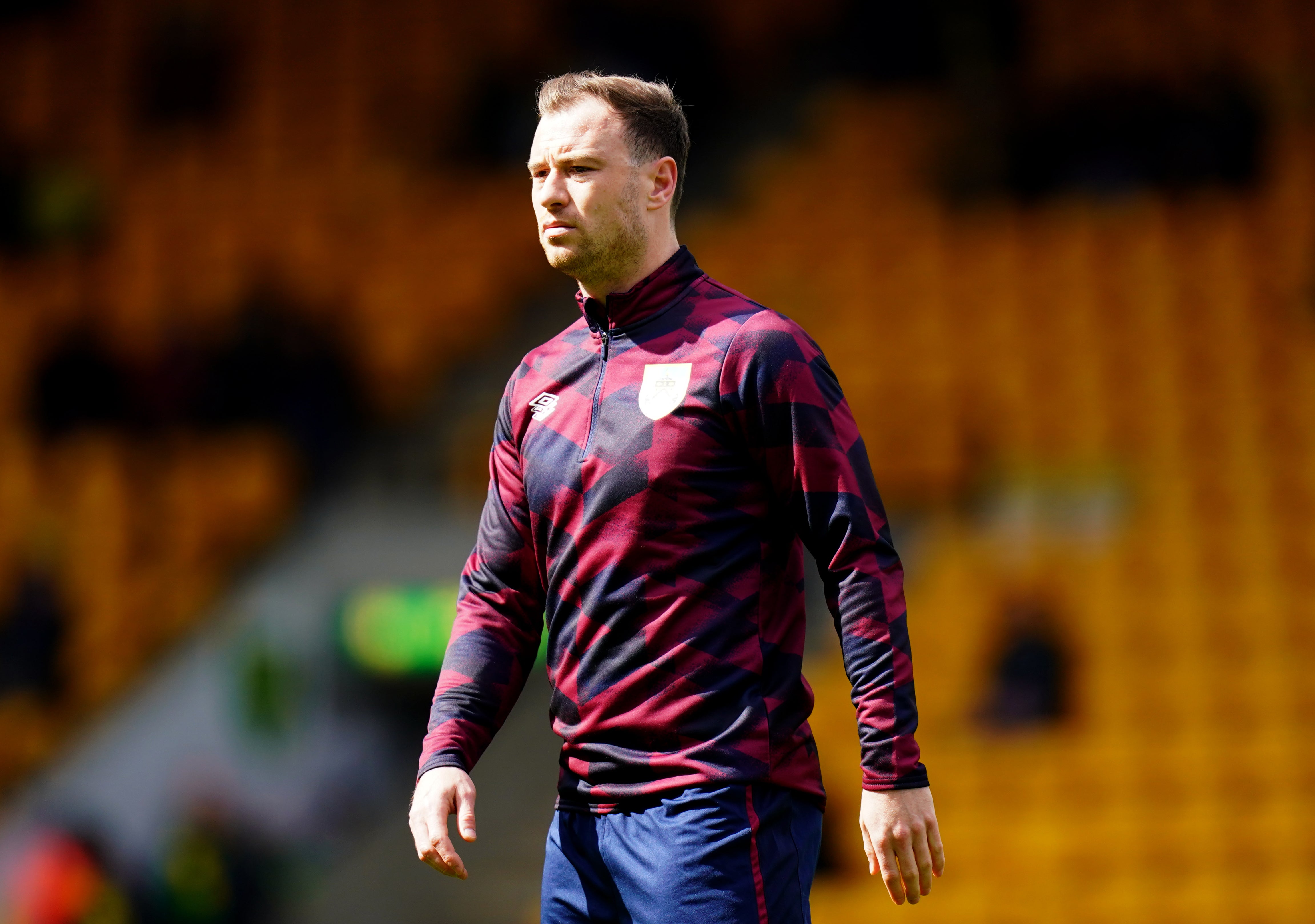 Ashley Barnes believes some referees would be happy to see Burnley get relegated (Adam Davy/PA)