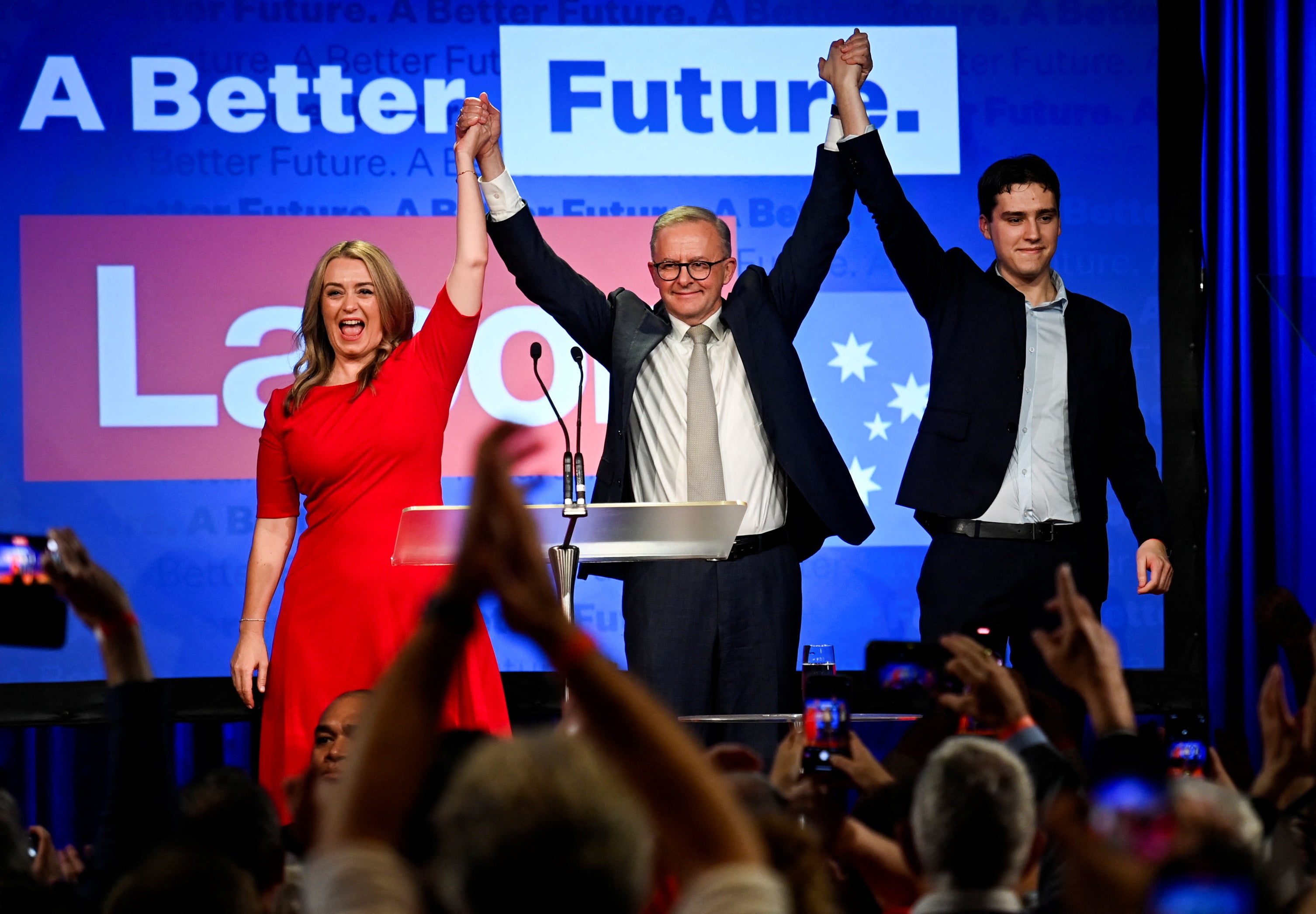 Anthony Albanese’s Labor Party secured a smaller share of first-preference votes than it did three years ago