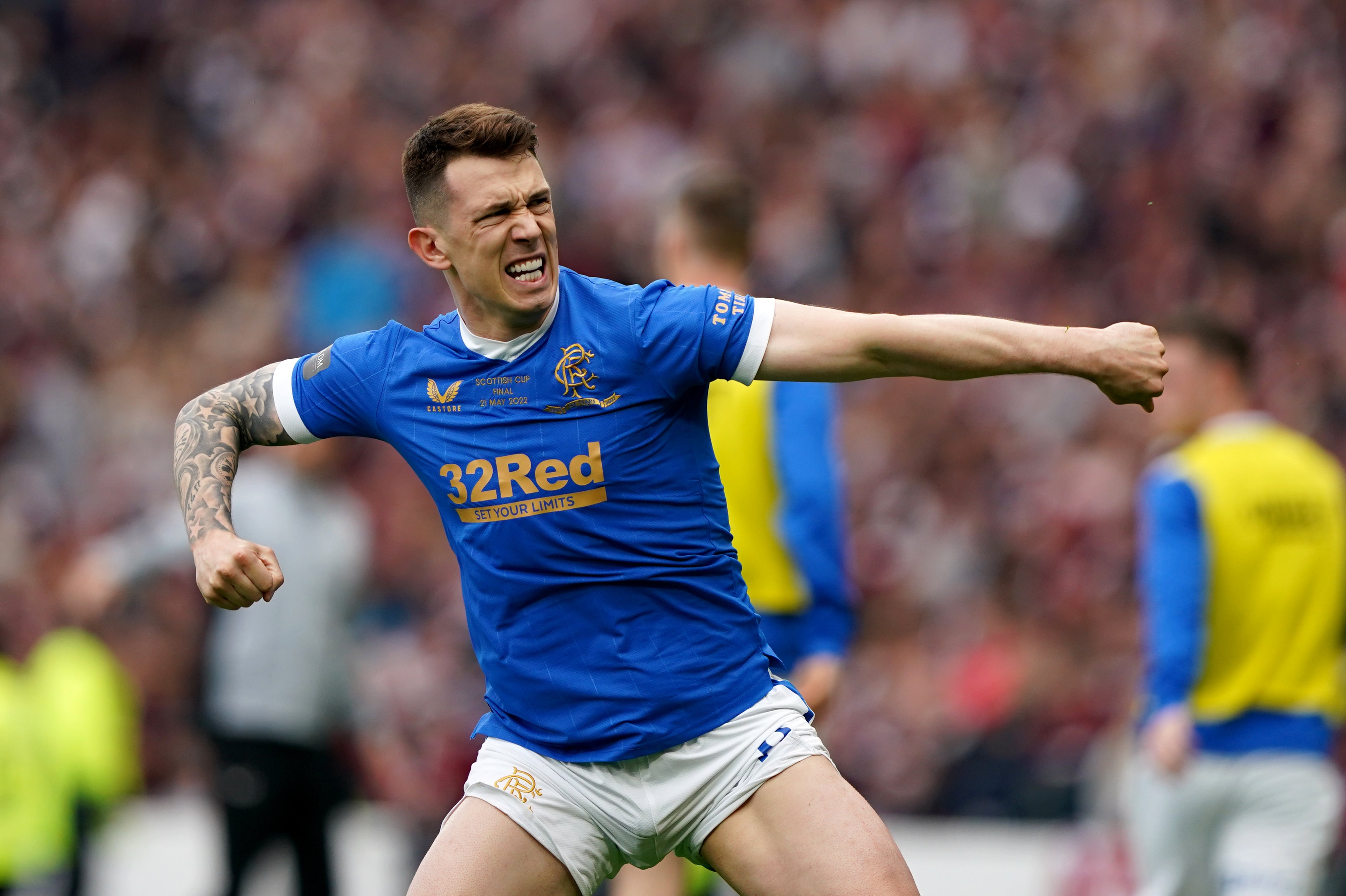 Ryan Jack opened the scoring for Rangers (Andrew Milligan/PA)