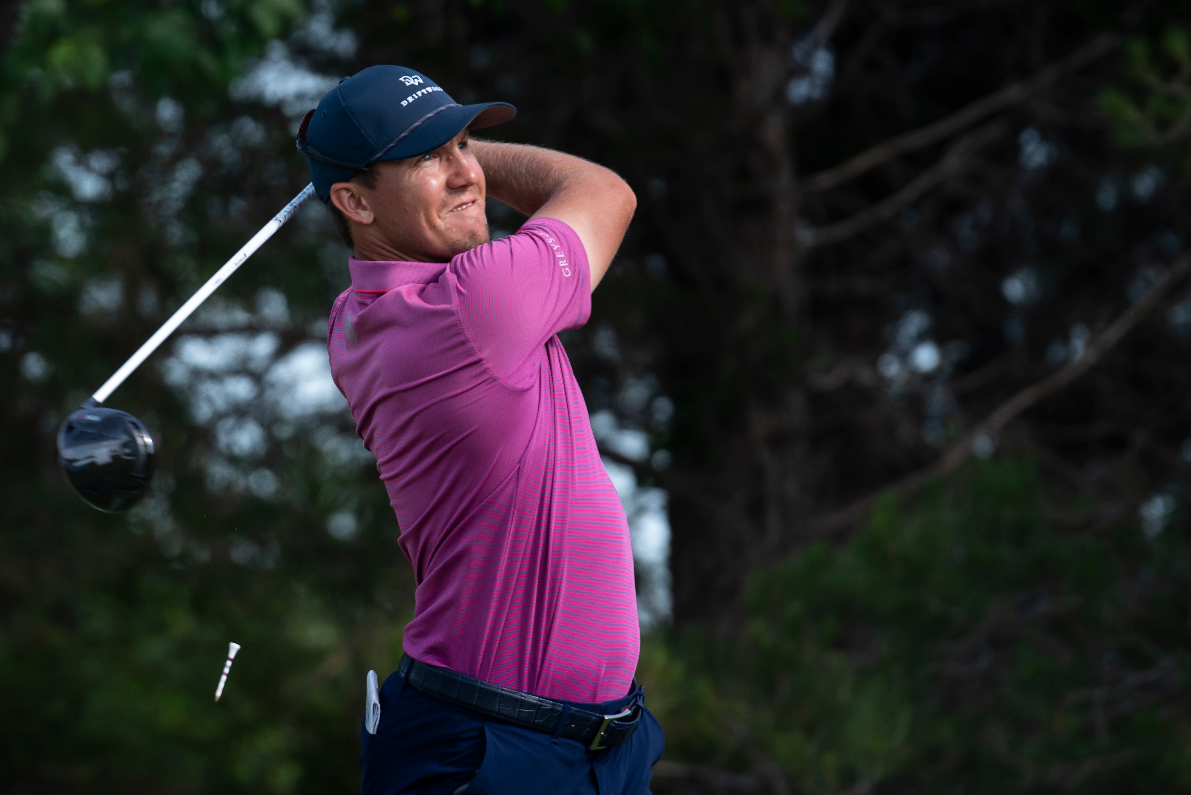 Kramer Hickok produced a remarkable bogey on day three of the US PGA Championship (Emil Lippe/AP)