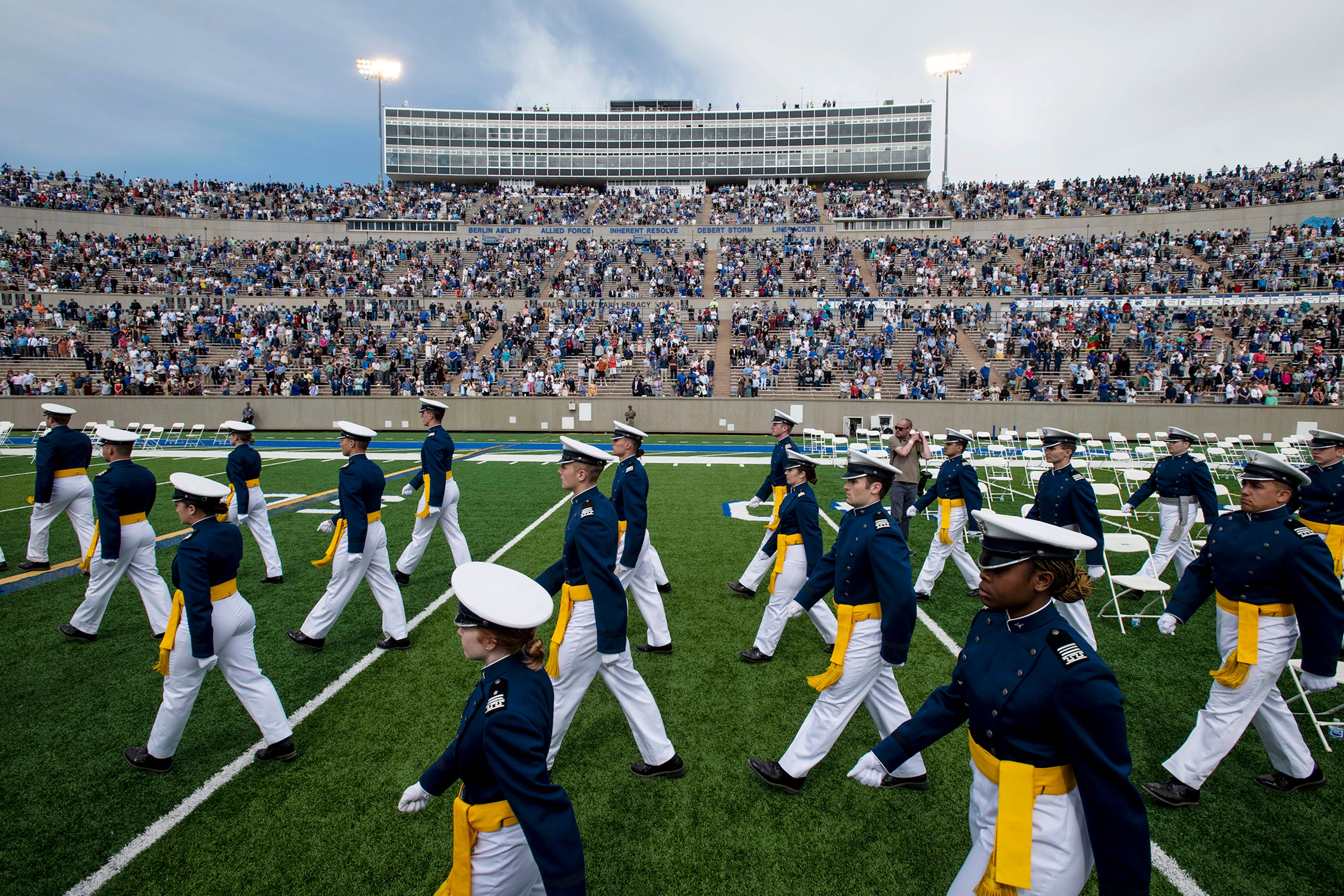 Virus Outbreak Military Academies