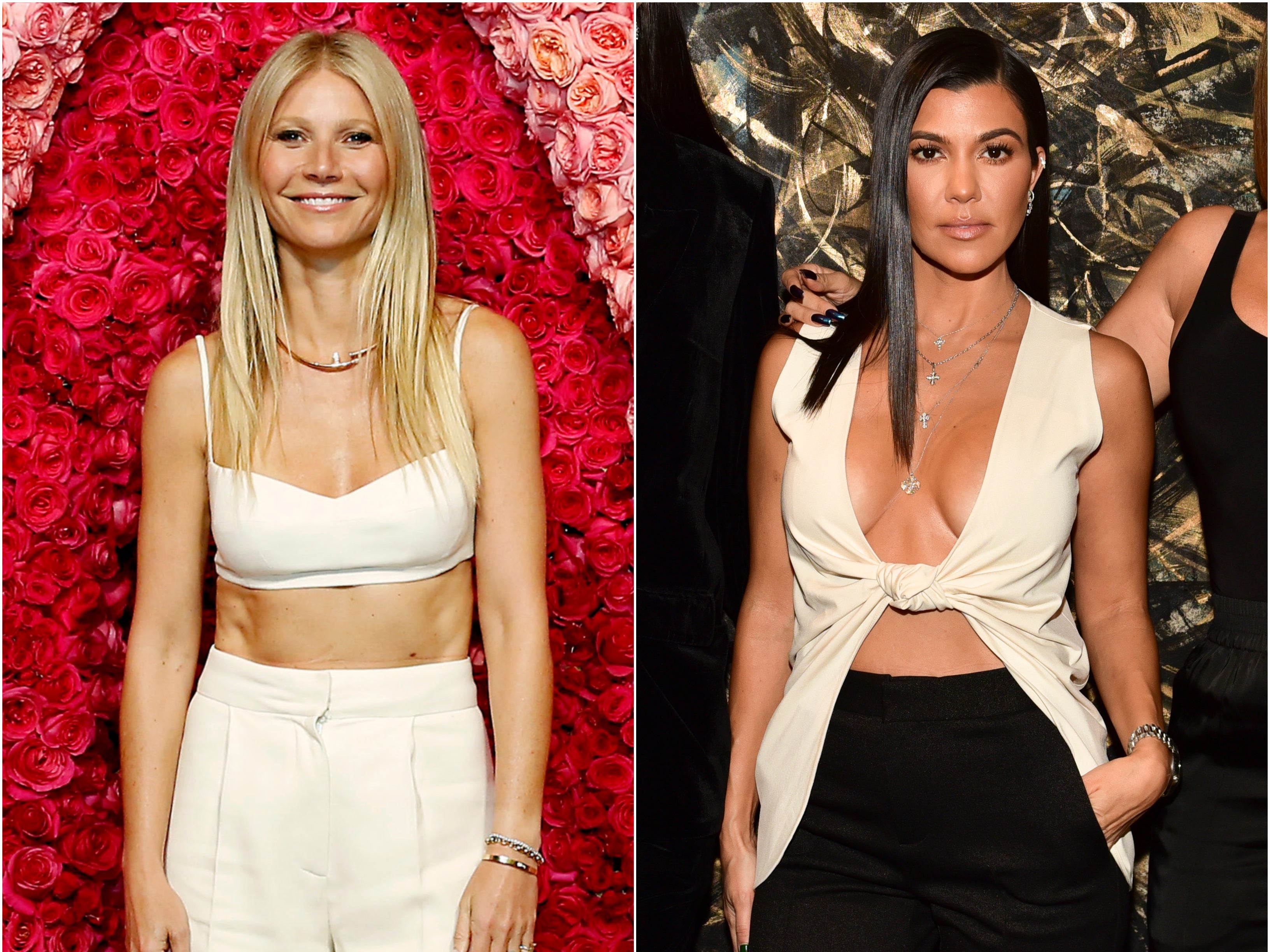 Gwyneth Paltrow has defended Kourtney Kardashian