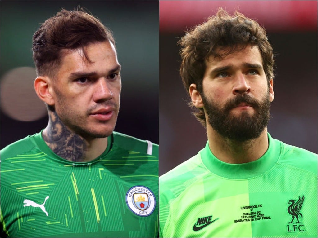 Ederson and Alisson are international rivals and two of the top goalkeepers in the world