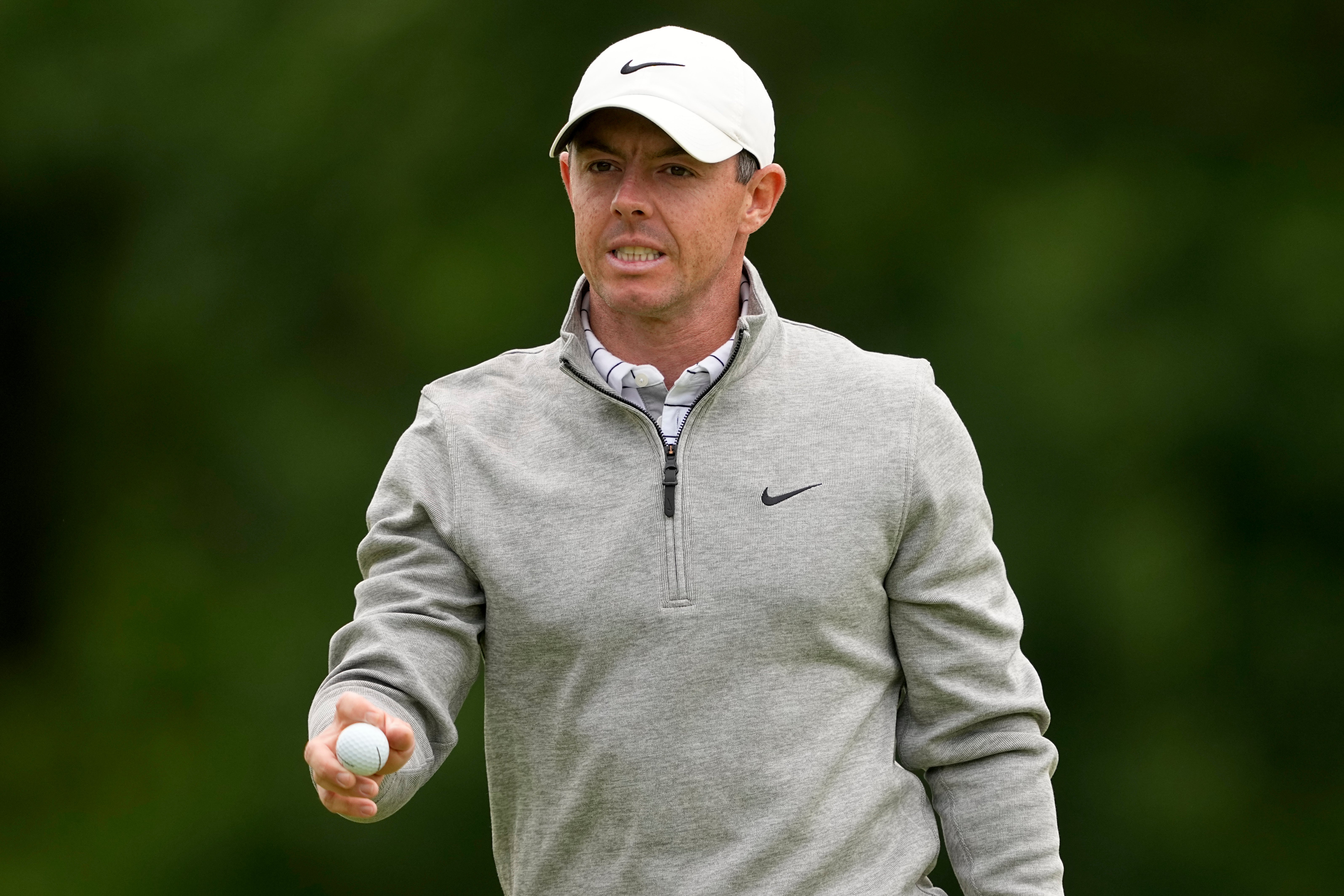 Rory McIlroy made a move through the field on the final day of the US PGA Championship (Matt York/AP)