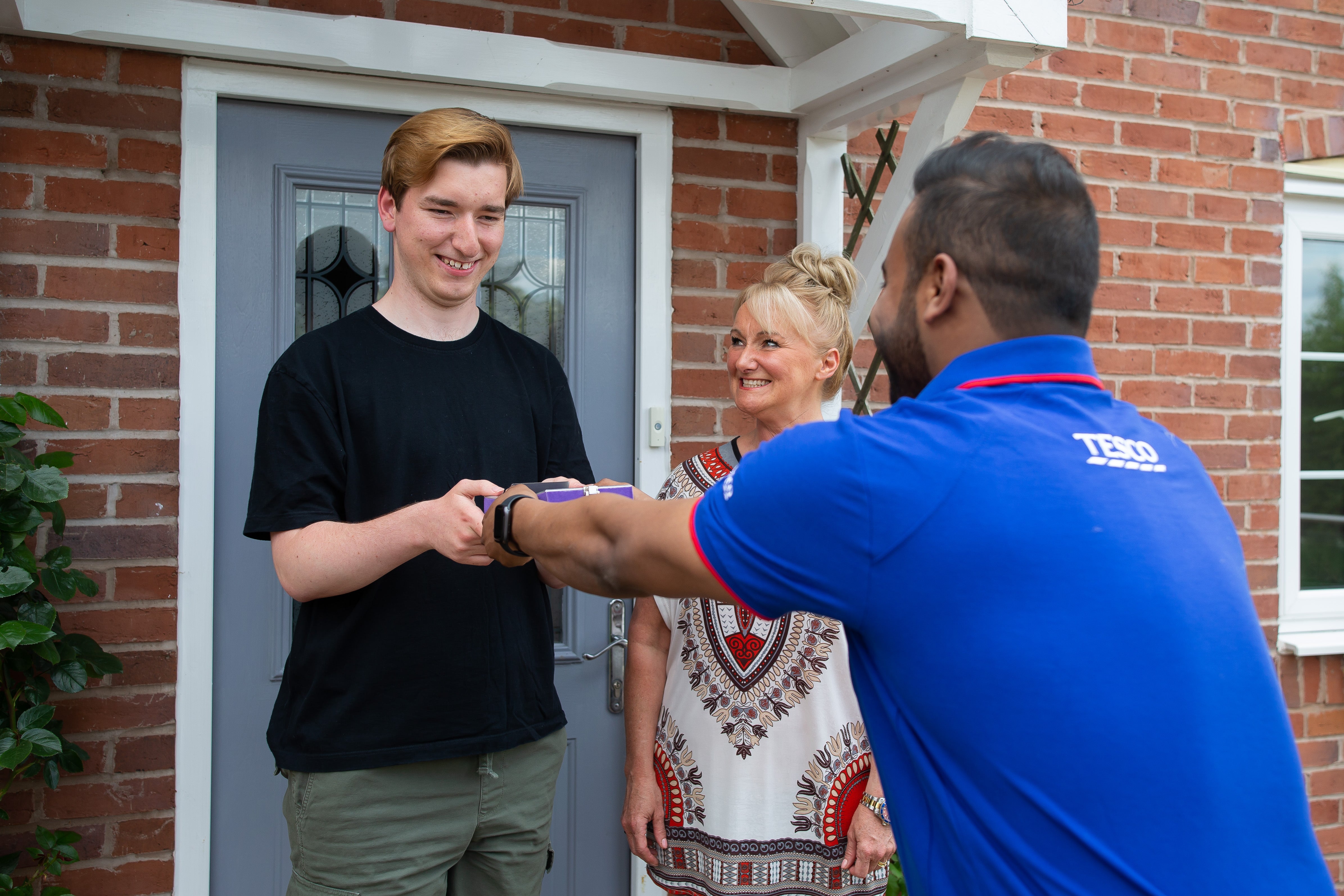 Tesco Jubilee Card recipient Sebbie Hall (Tesco/PA)