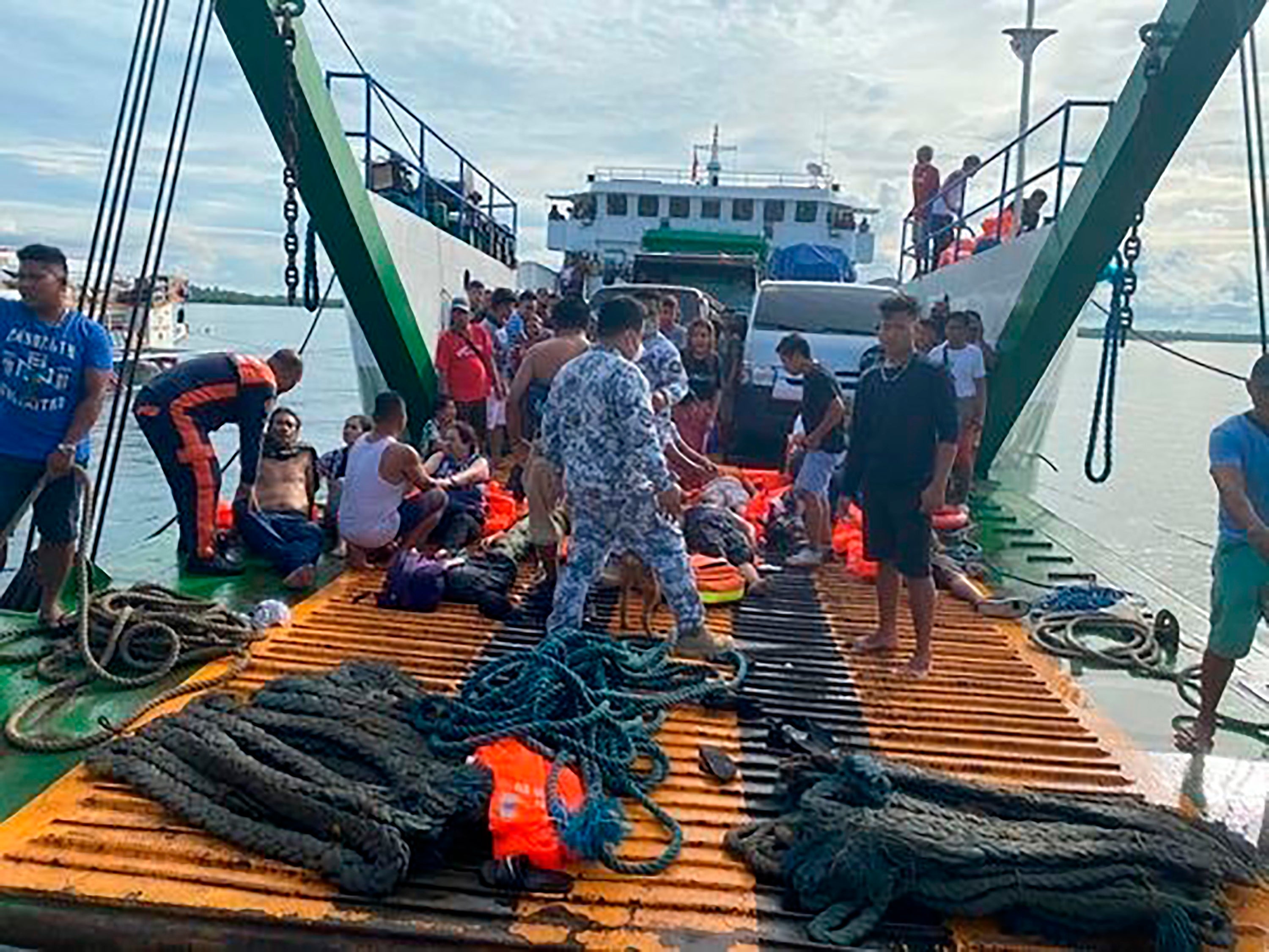 Philippines Ferry Fire