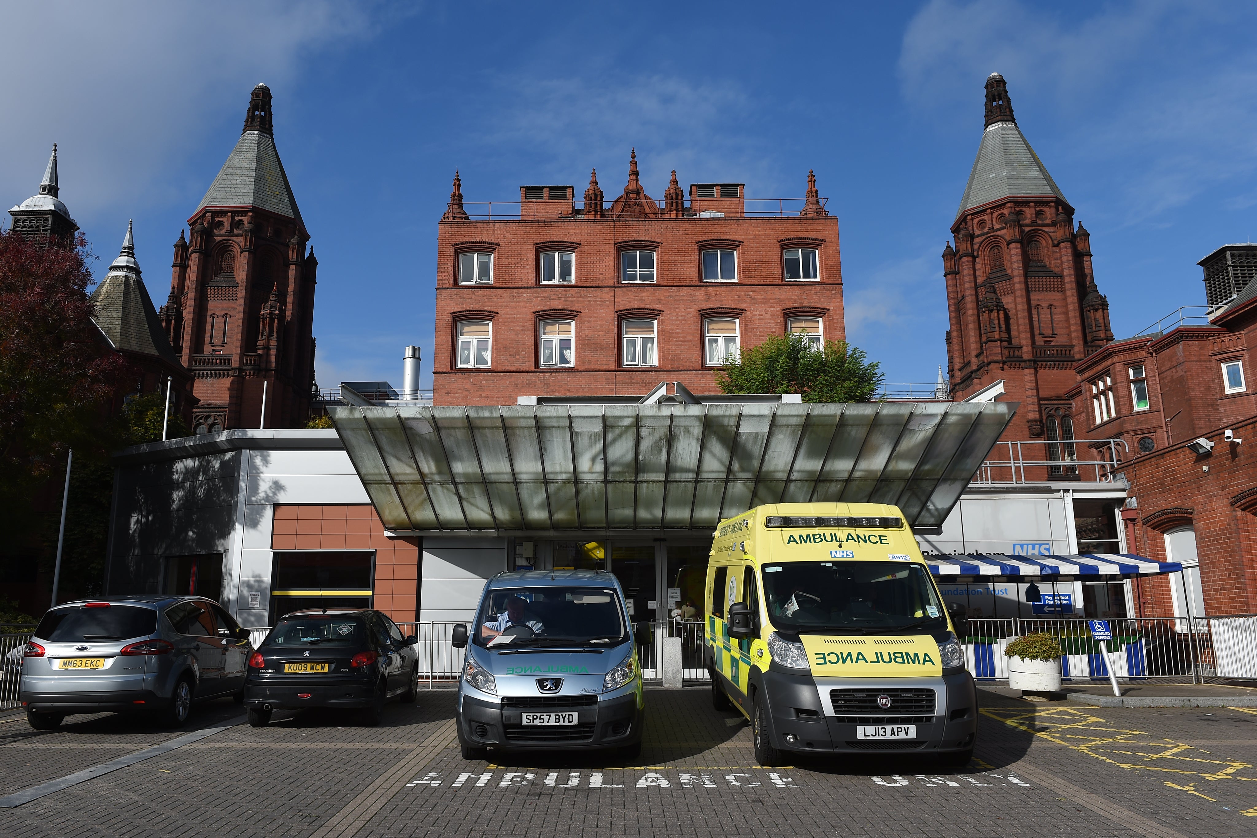 Birmingham Children’s Hospital (Joe Giddens/PA)