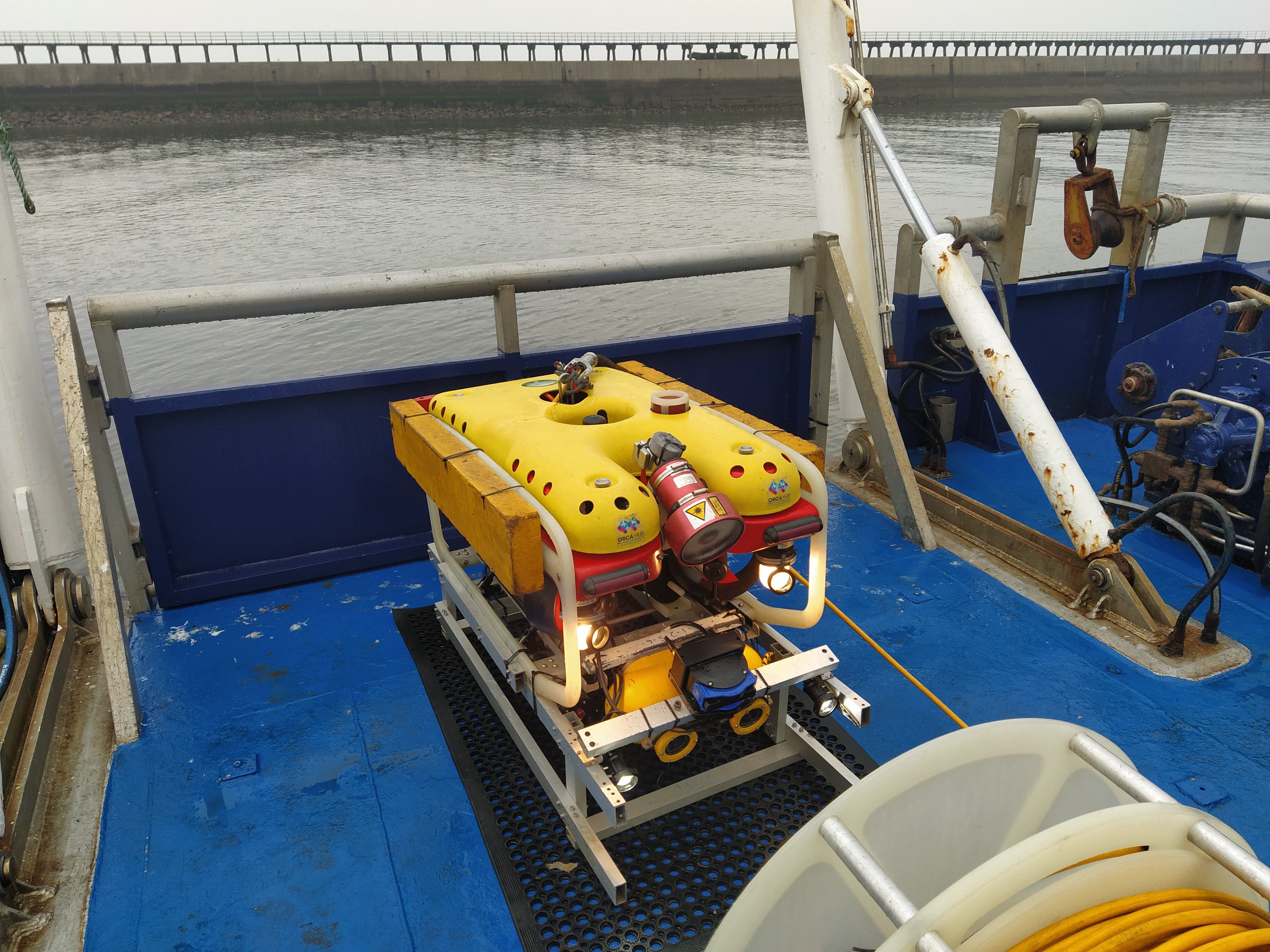 EDF used an underwater drone at the Blyth offshore wind farm (EDF)