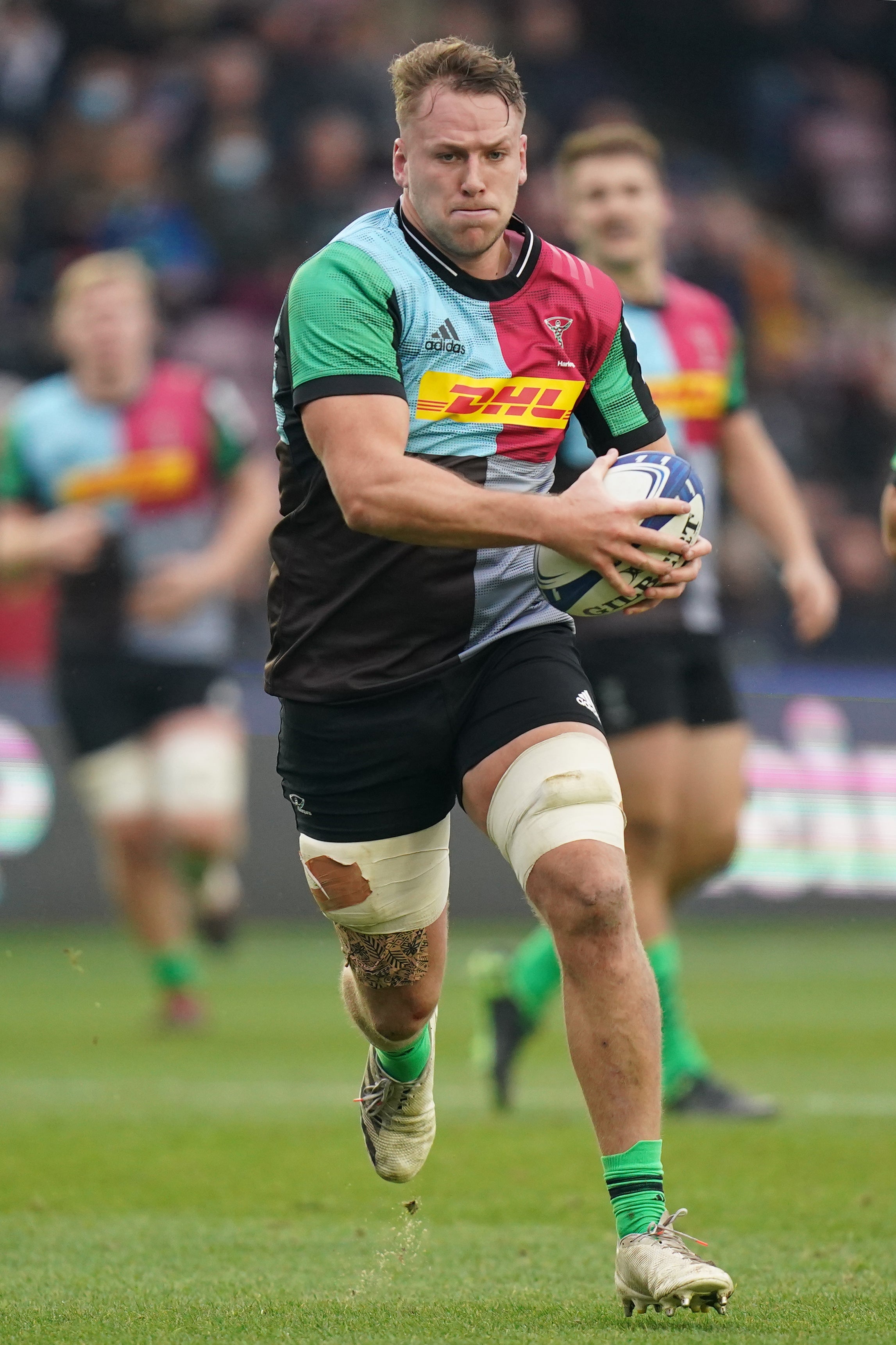 Harlequins back-row forward Alex Dombrandt (Adam Davy/PA)